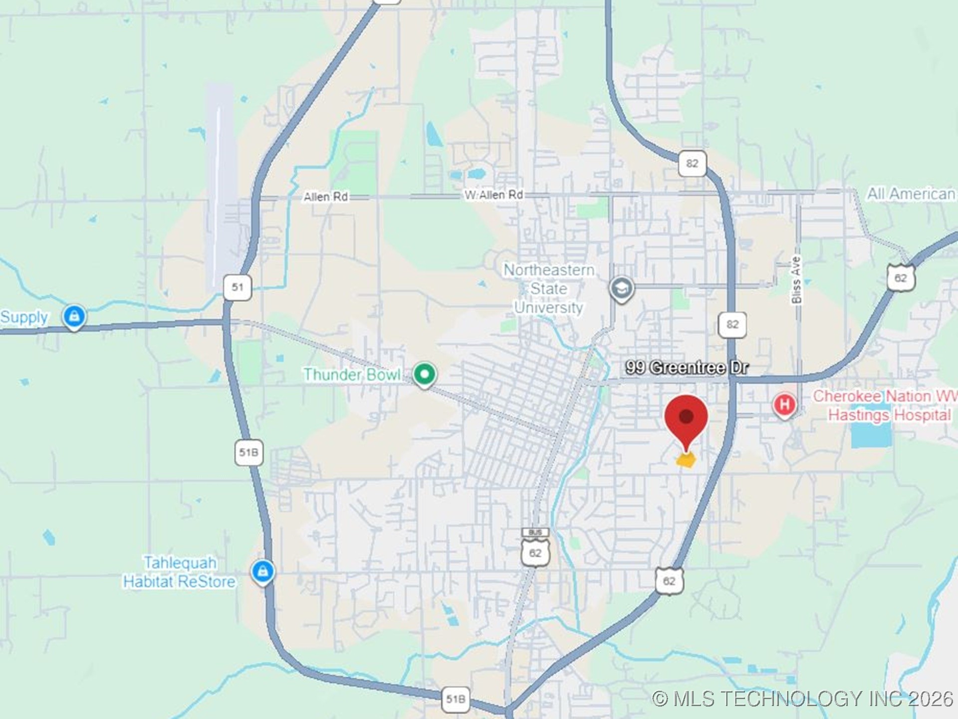 99 Greentree Drive Tahlequah OK 74464