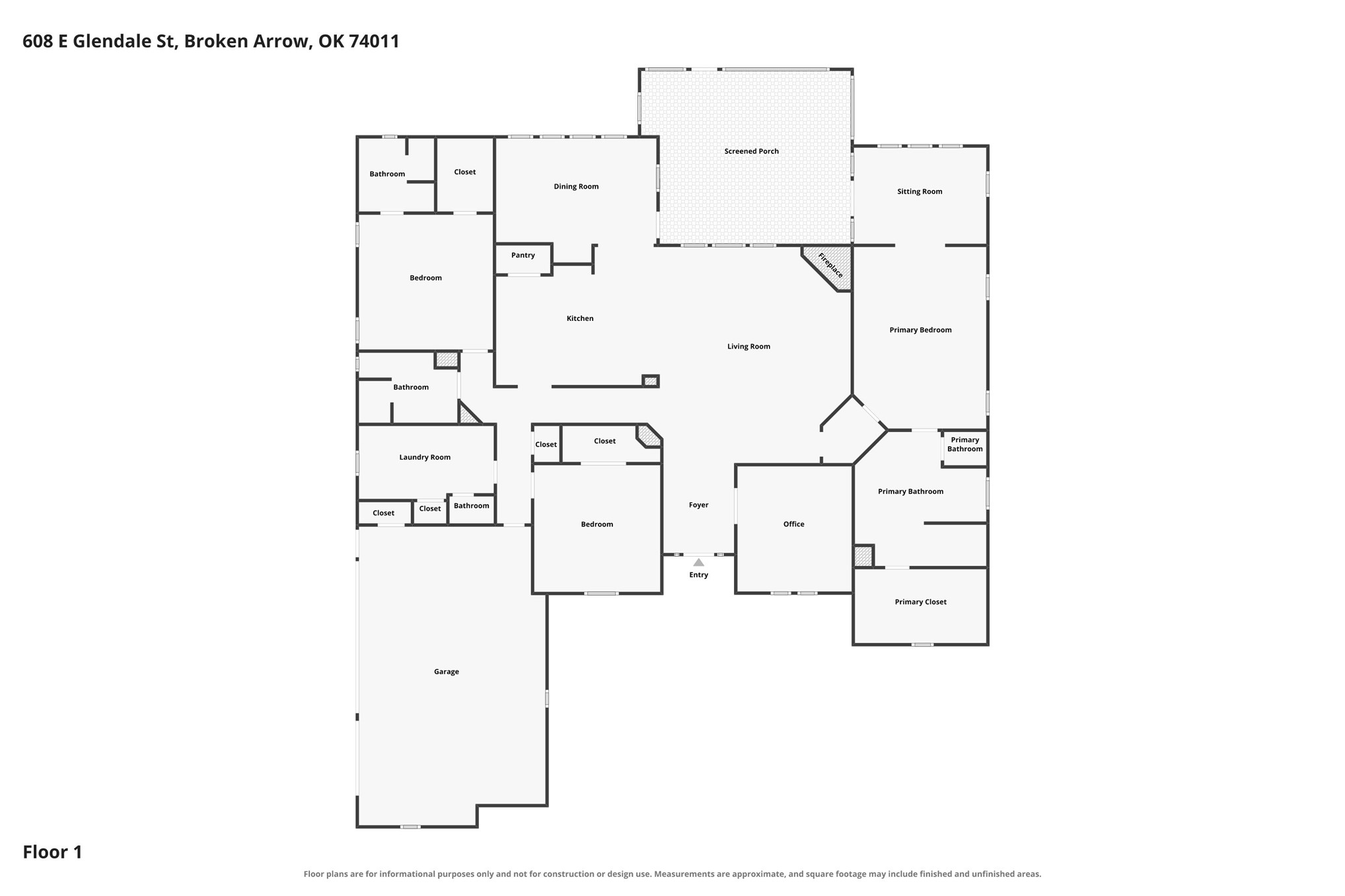608 E Glendale Street Broken Arrow OK 74011