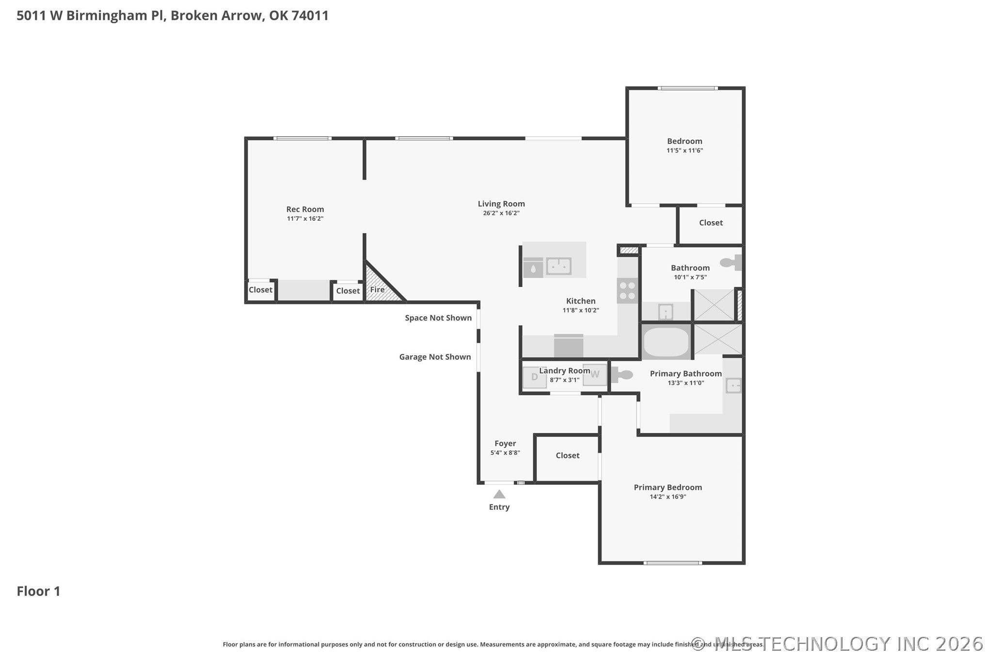 5011 W Birmingham Place Broken Arrow OK 74011
