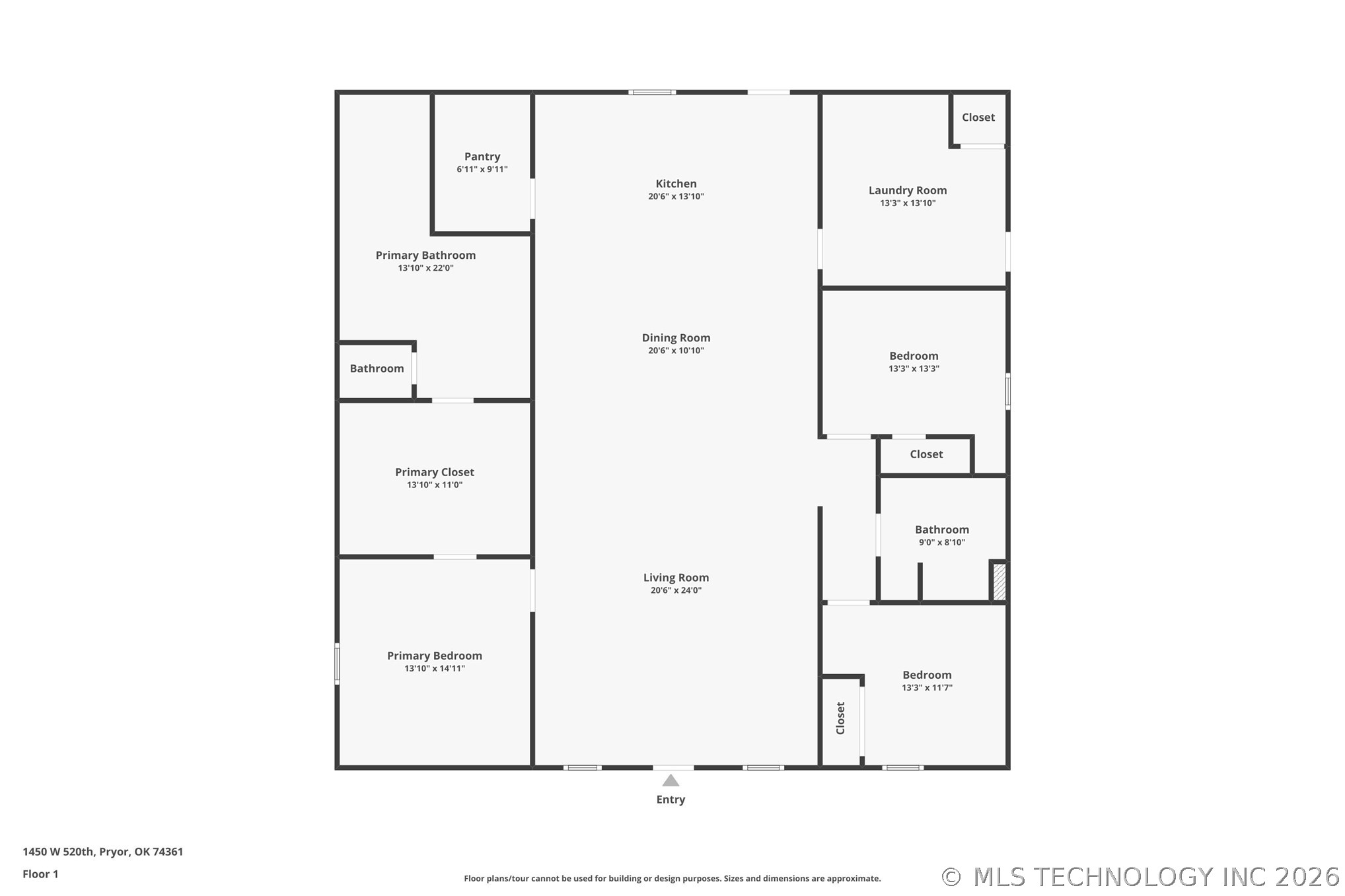 1450 W 520 Road Pryor OK 74361