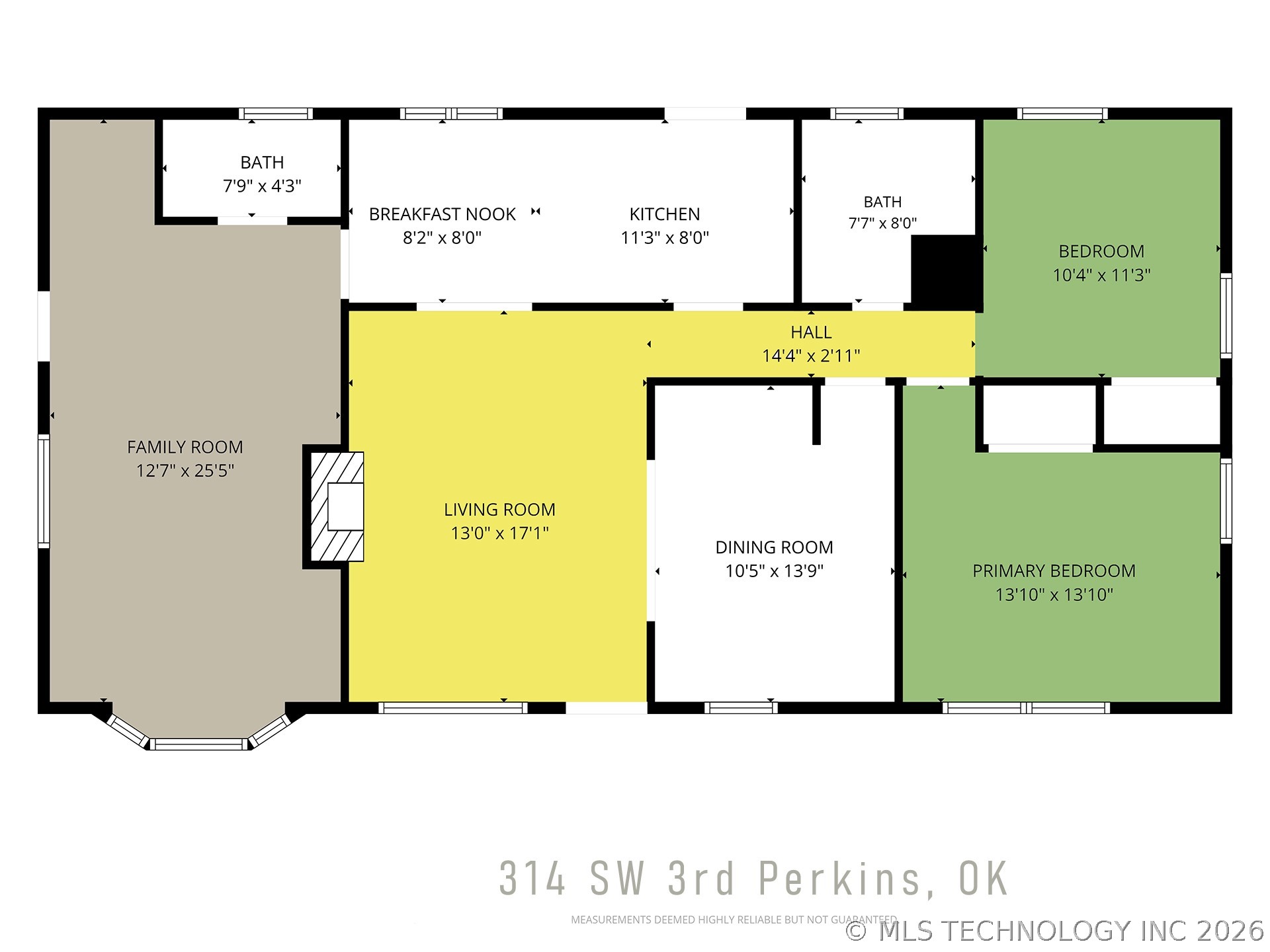 314 SW 3rd Perkins OK 74059