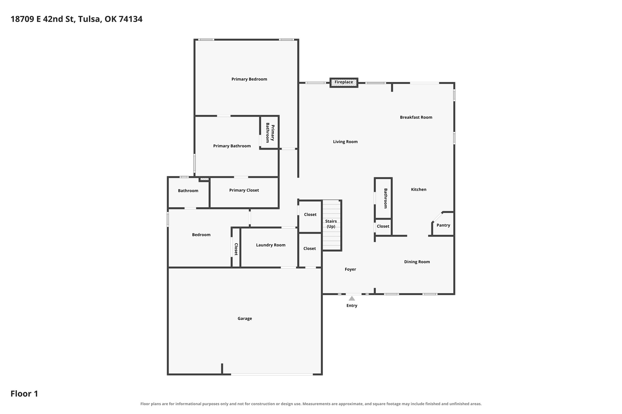 18709 E 42nd Street Tulsa OK 74134