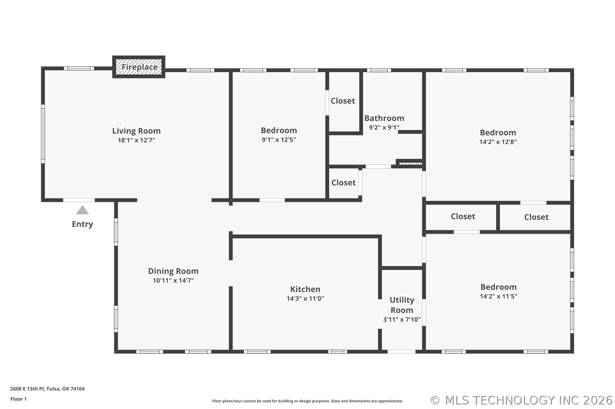 2608 E 13th Place Tulsa OK 74103