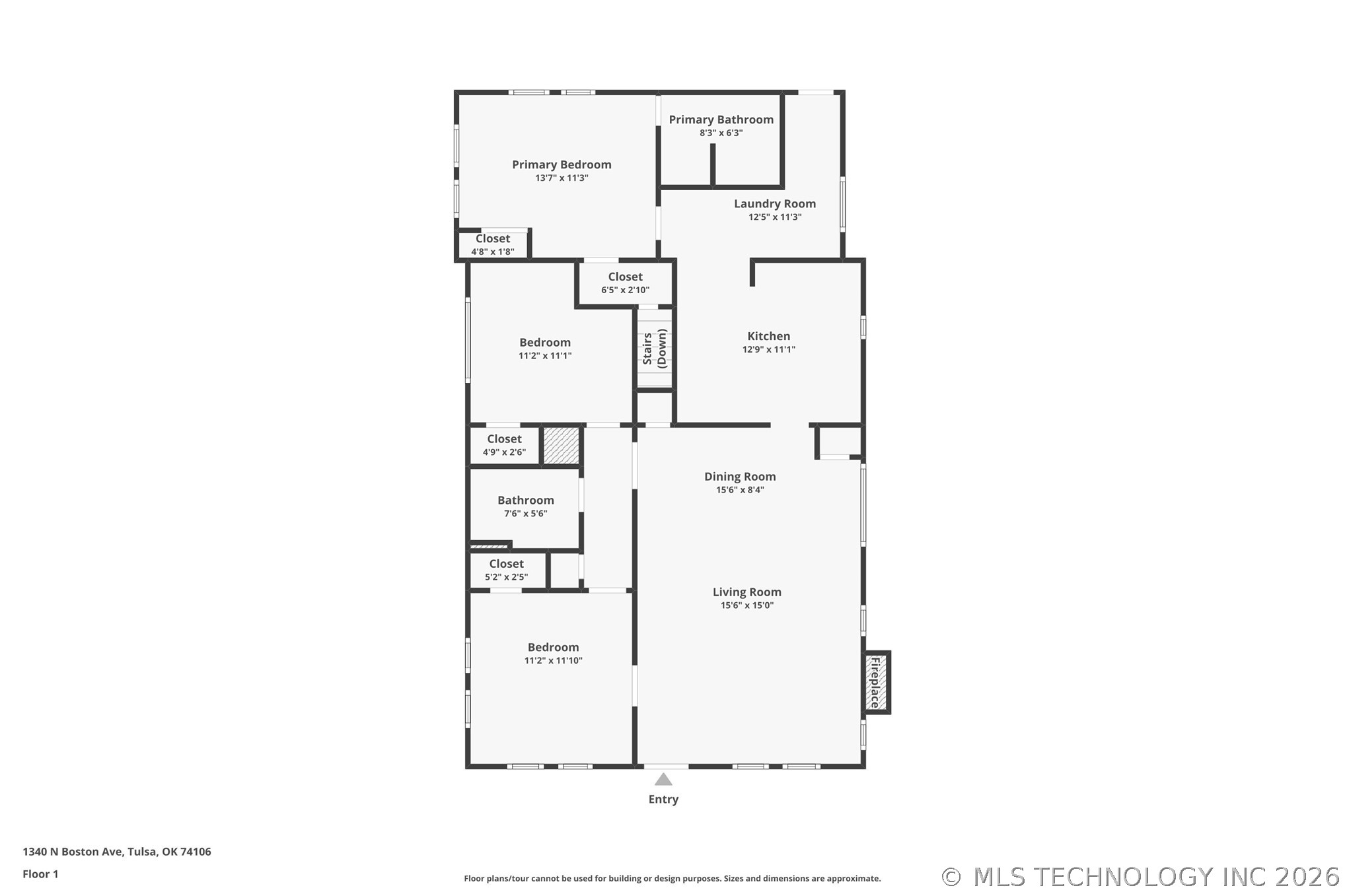 1340 N Boston Avenue Tulsa OK 74106
