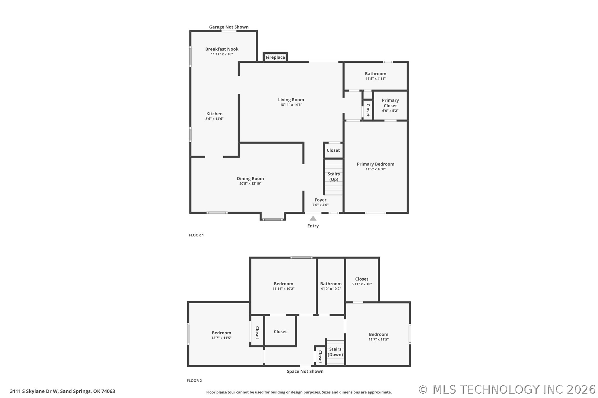 3111 Skylane Drive Sand Springs OK 74063