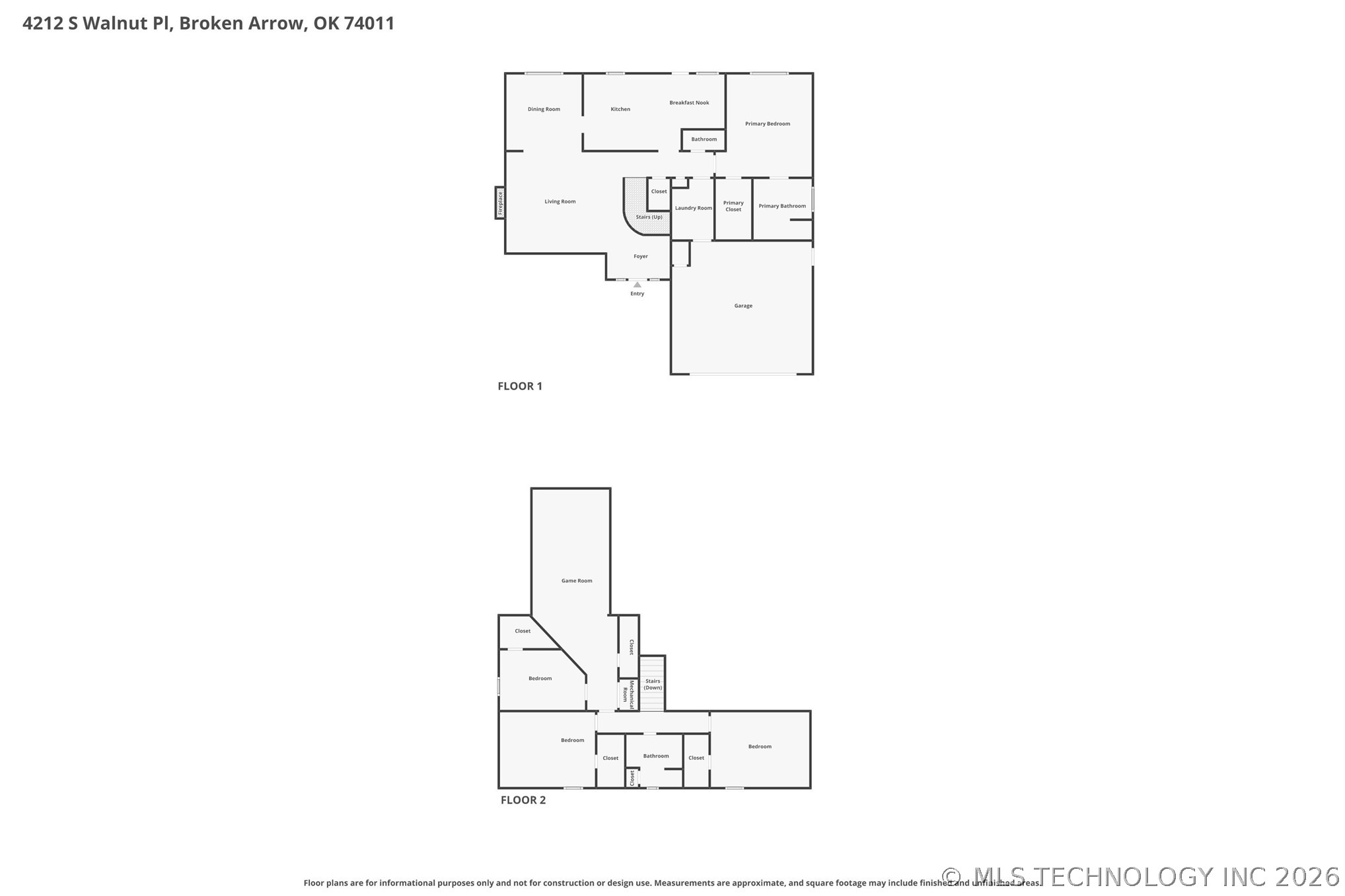 4212 S Walnut Place Broken Arrow OK 74011