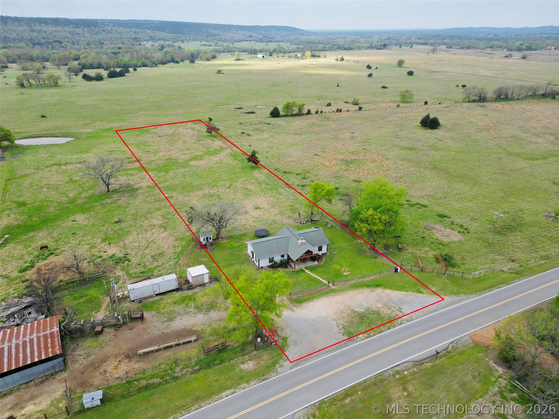 8446 E Greasy Bend Road Stringtown OK 74569
