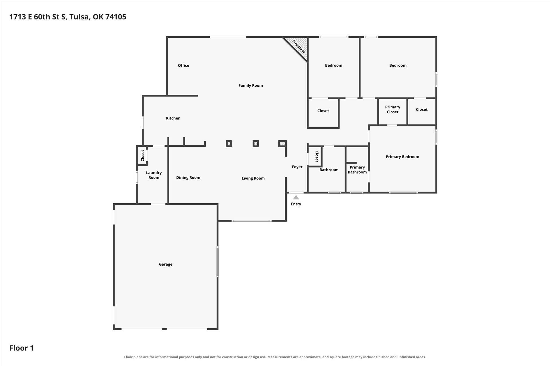 1713 E 60th Street Tulsa OK 74105