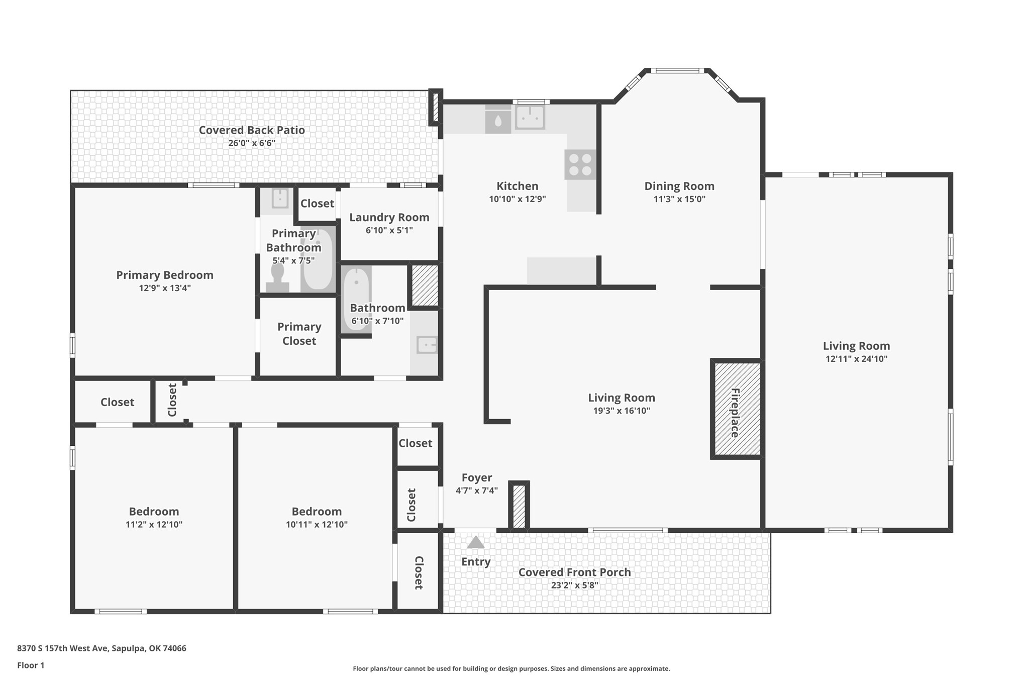 8370 S 157th Westavenue Sapulpa OK 74066