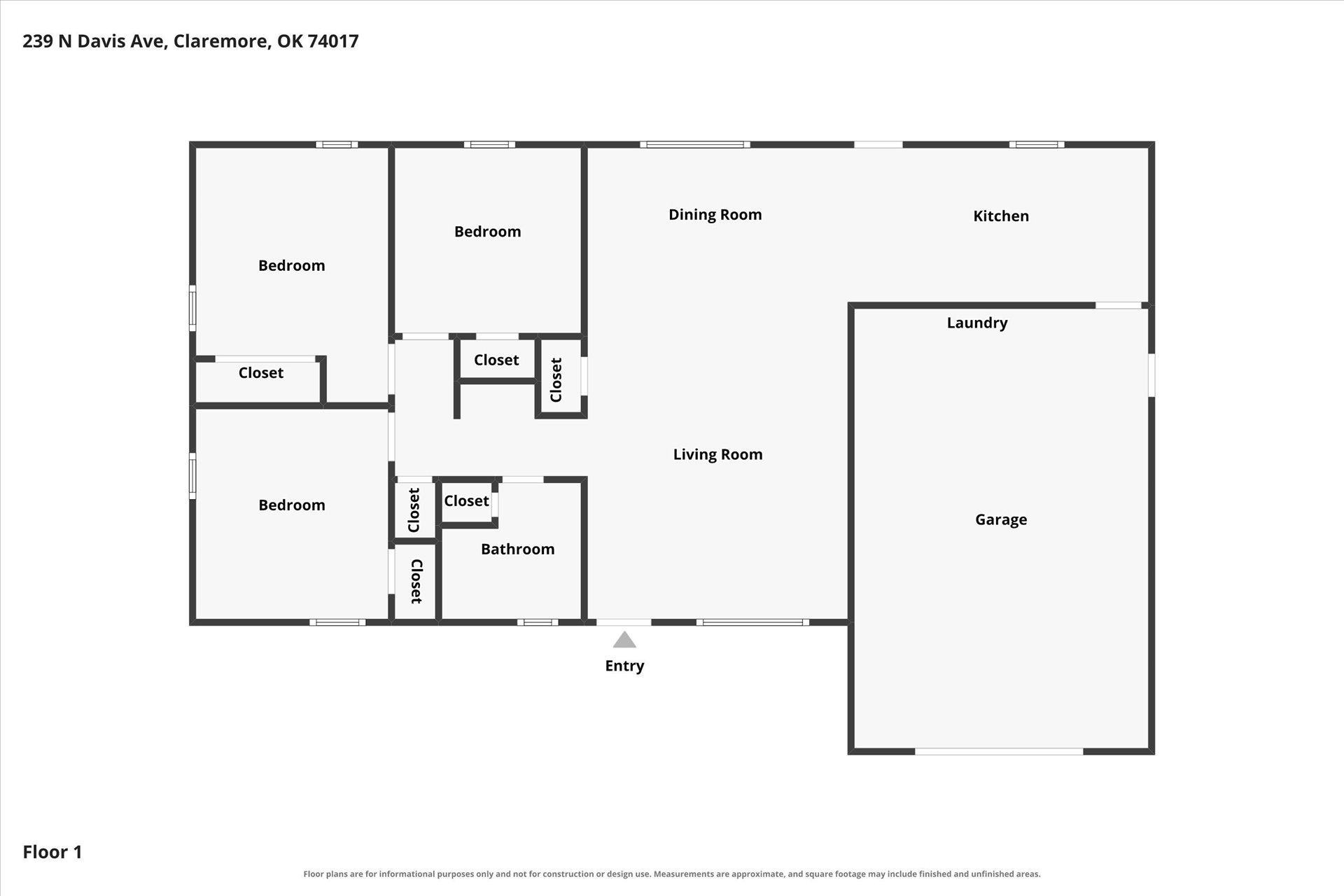 239 N Davis Avenue Claremore OK 74017