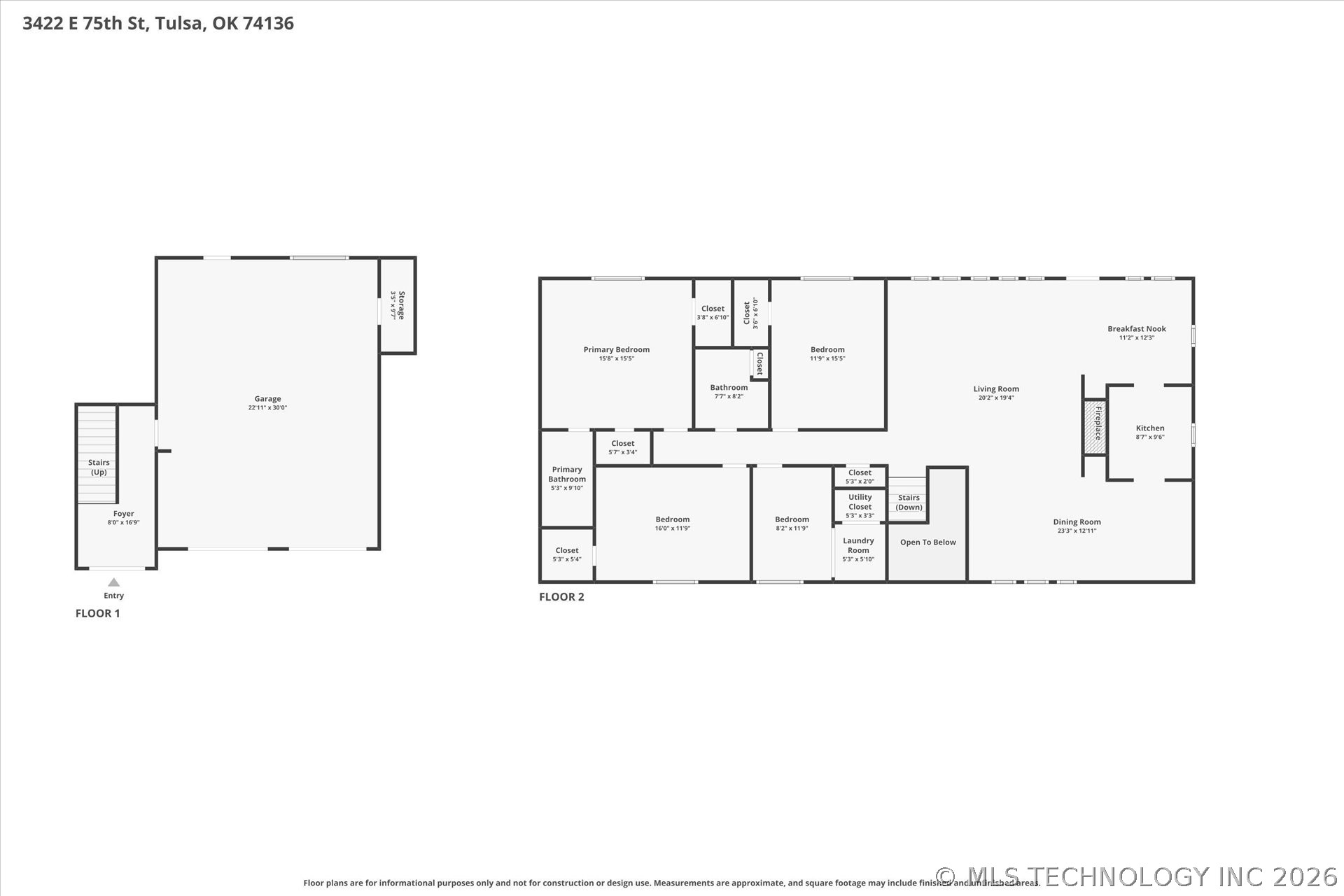 3422 E 75th Street Tulsa OK 74136