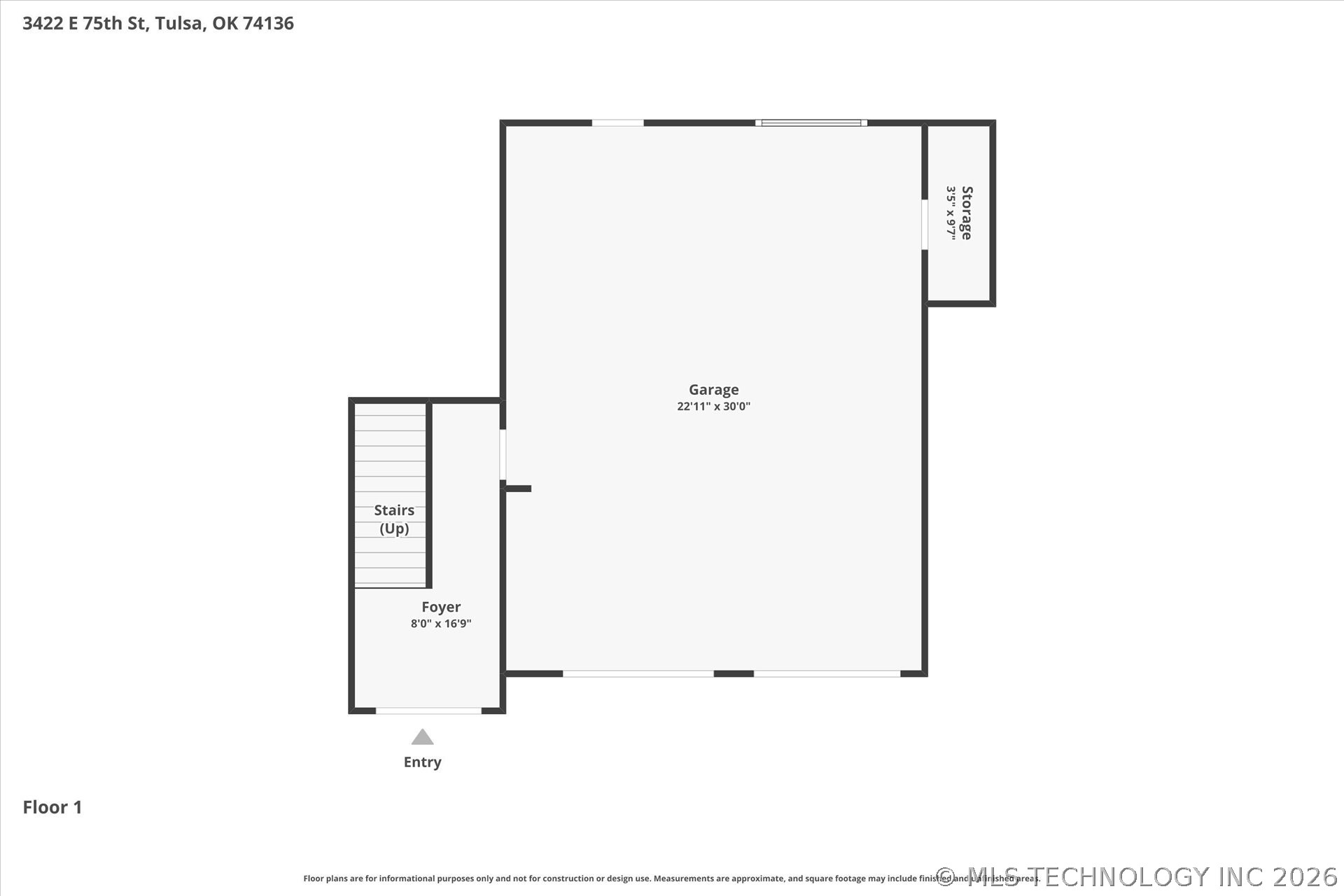 3422 E 75th Street Tulsa OK 74136