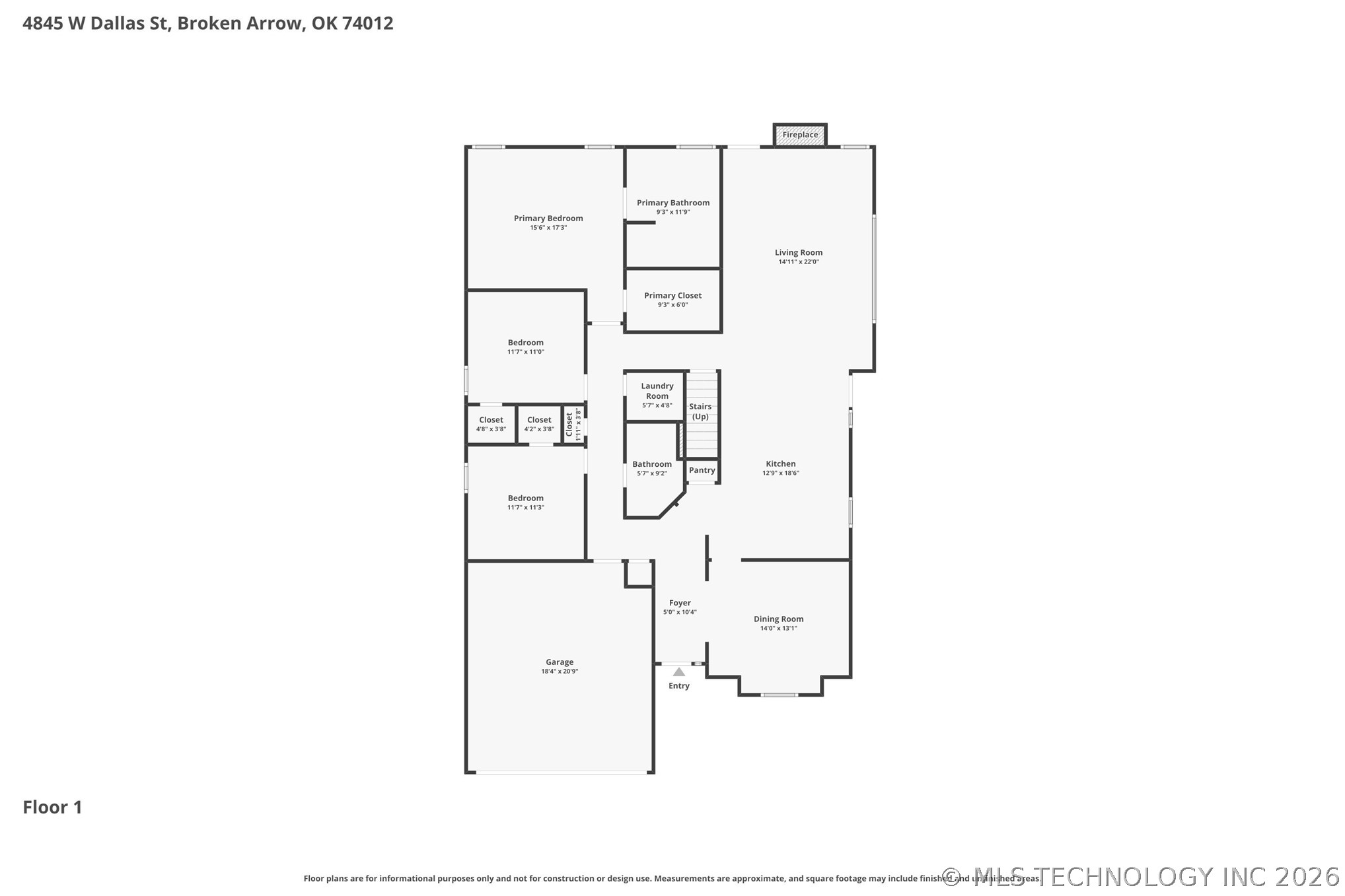 4845 W Dallas Street Broken Arrow OK 74012
