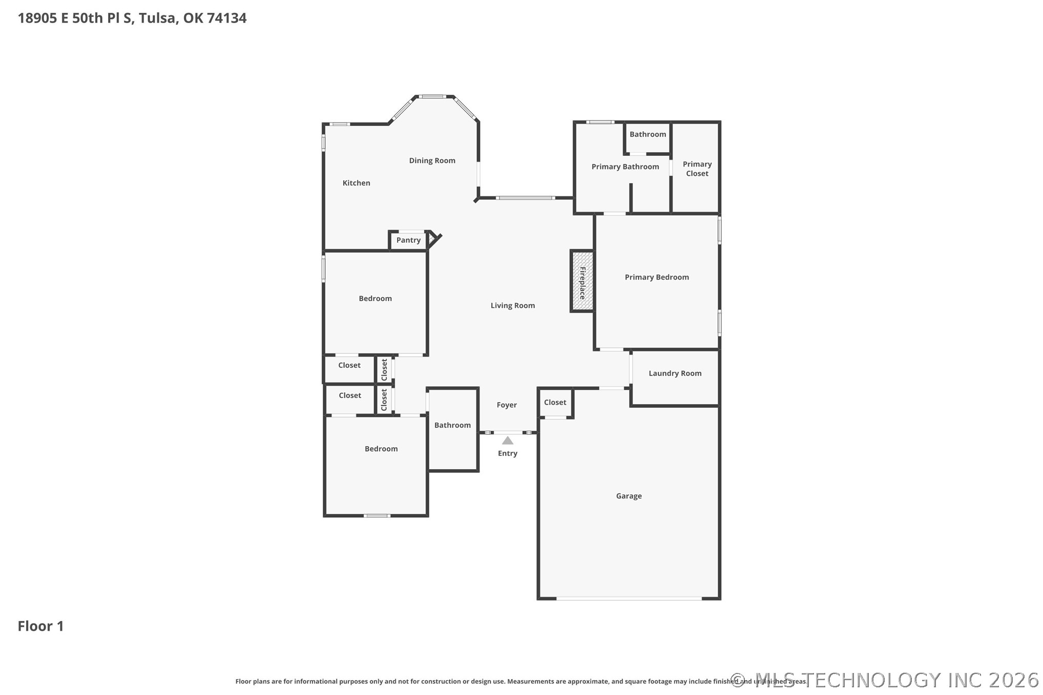 18905 E 50th Place S Tulsa OK 74134