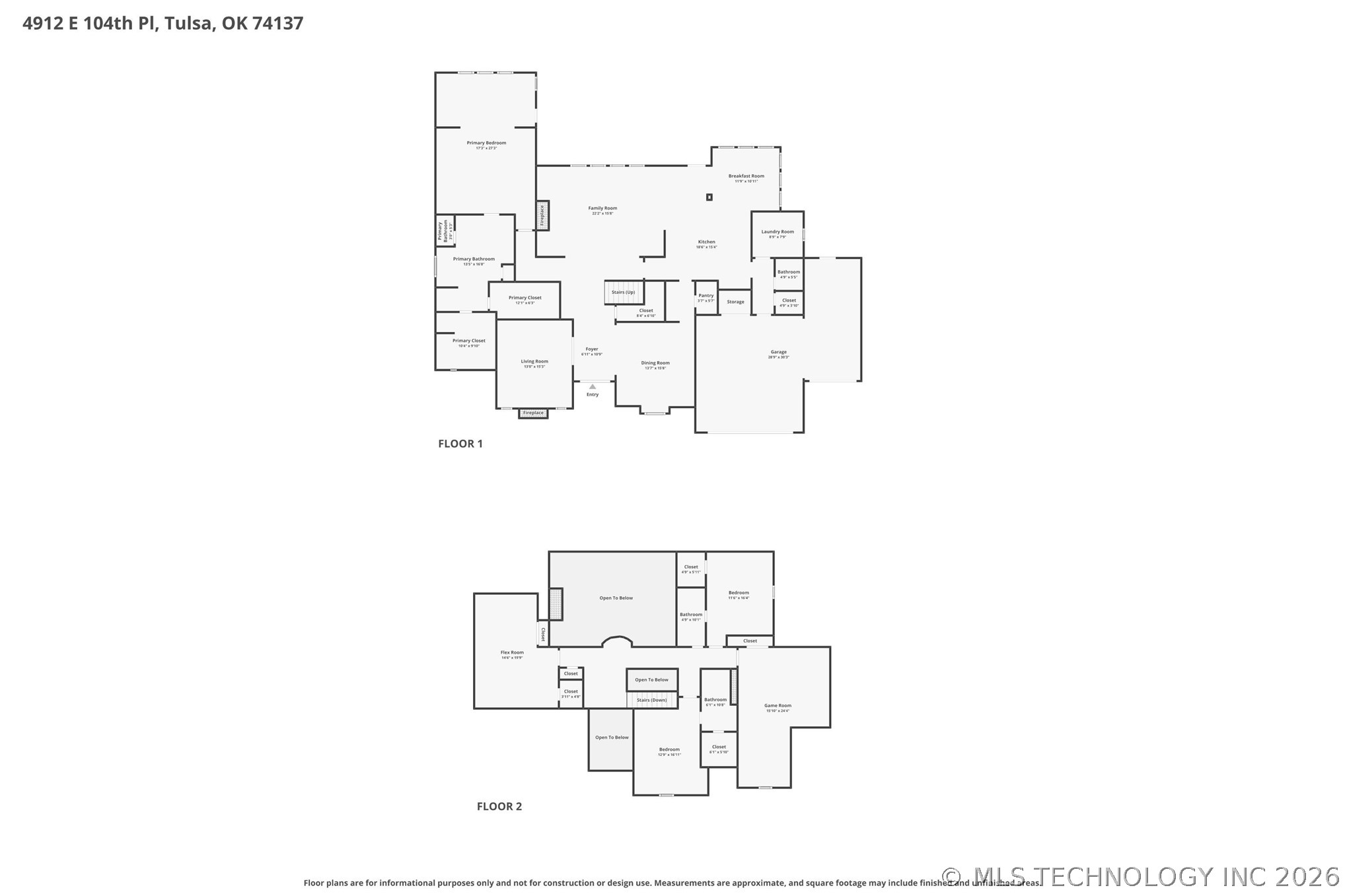 4912 E 104th Place Tulsa OK 74137