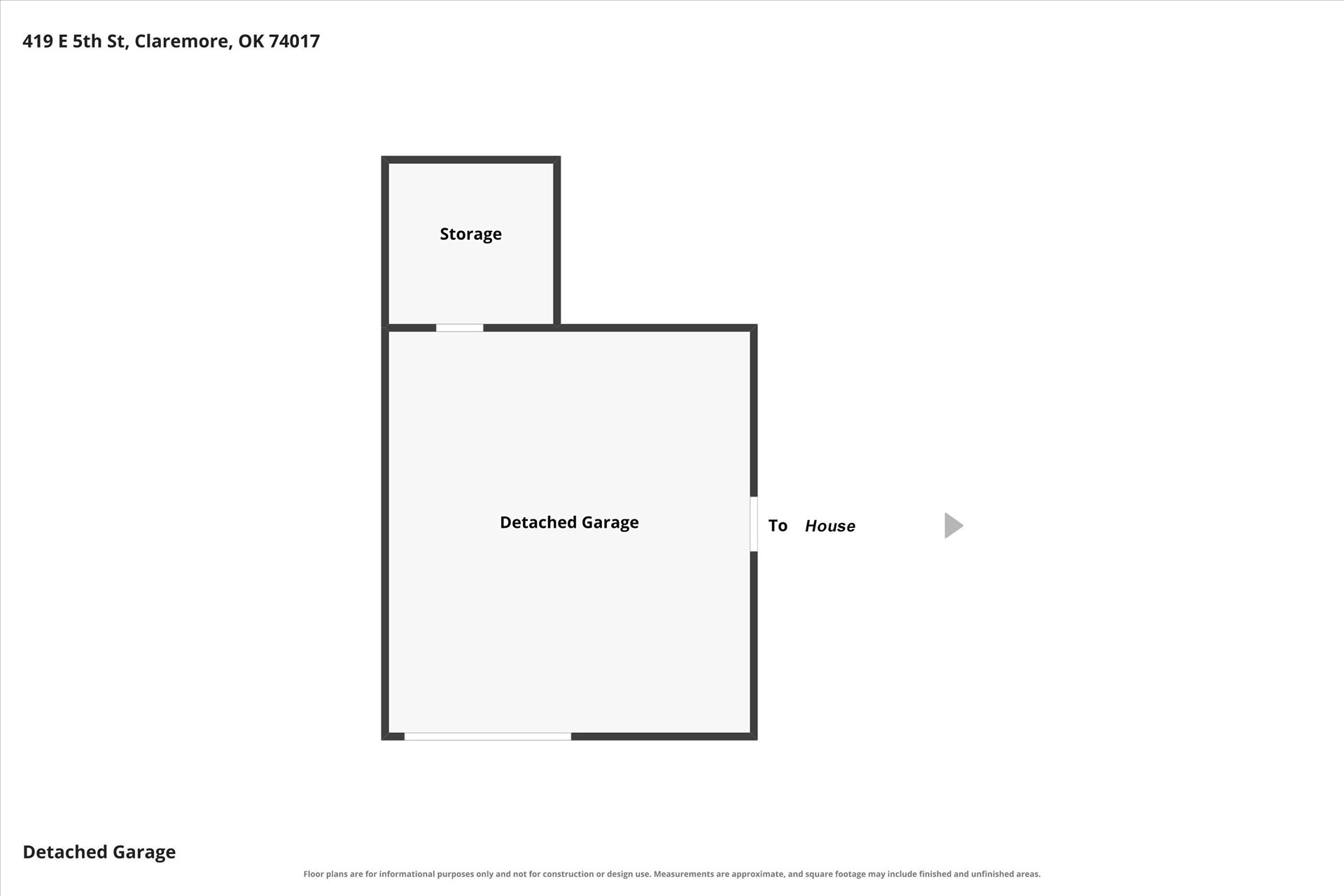 419 E 5th Street Claremore OK 74017