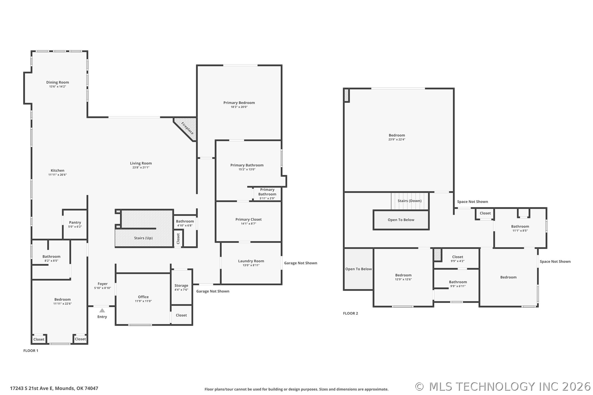 17243 S 21st Eastavenue Mounds OK 74047