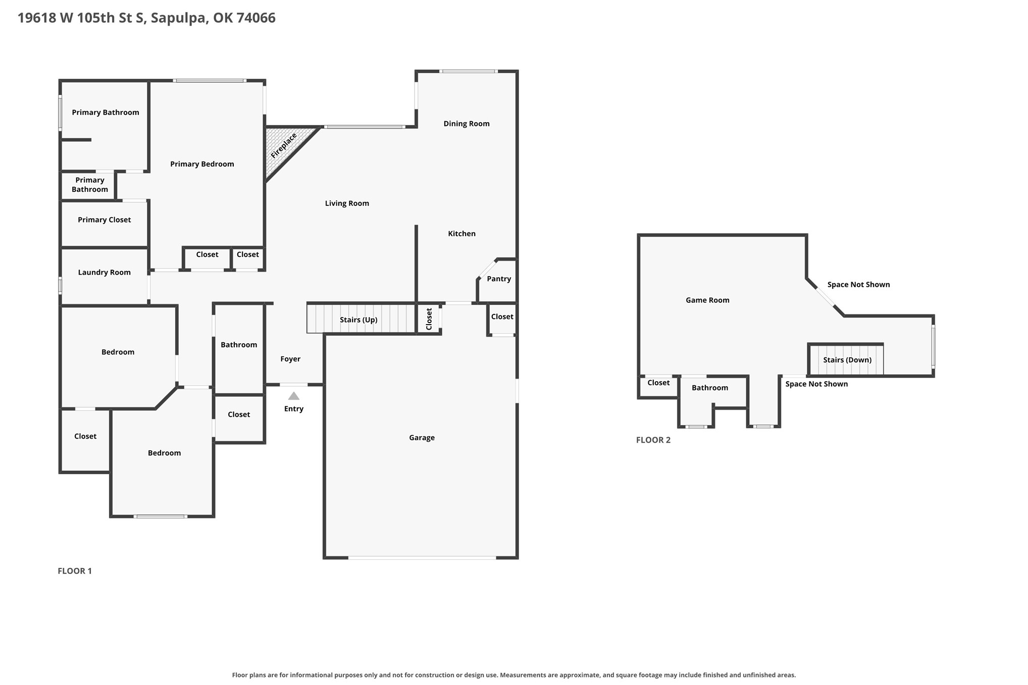19618 W 105th Street S Sapulpa OK 74066