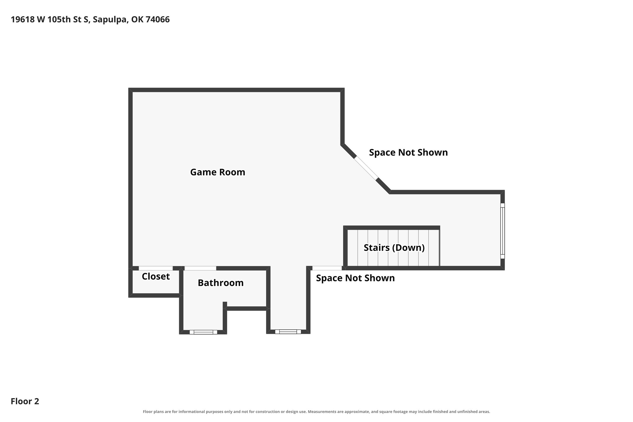 19618 W 105th Street S Sapulpa OK 74066