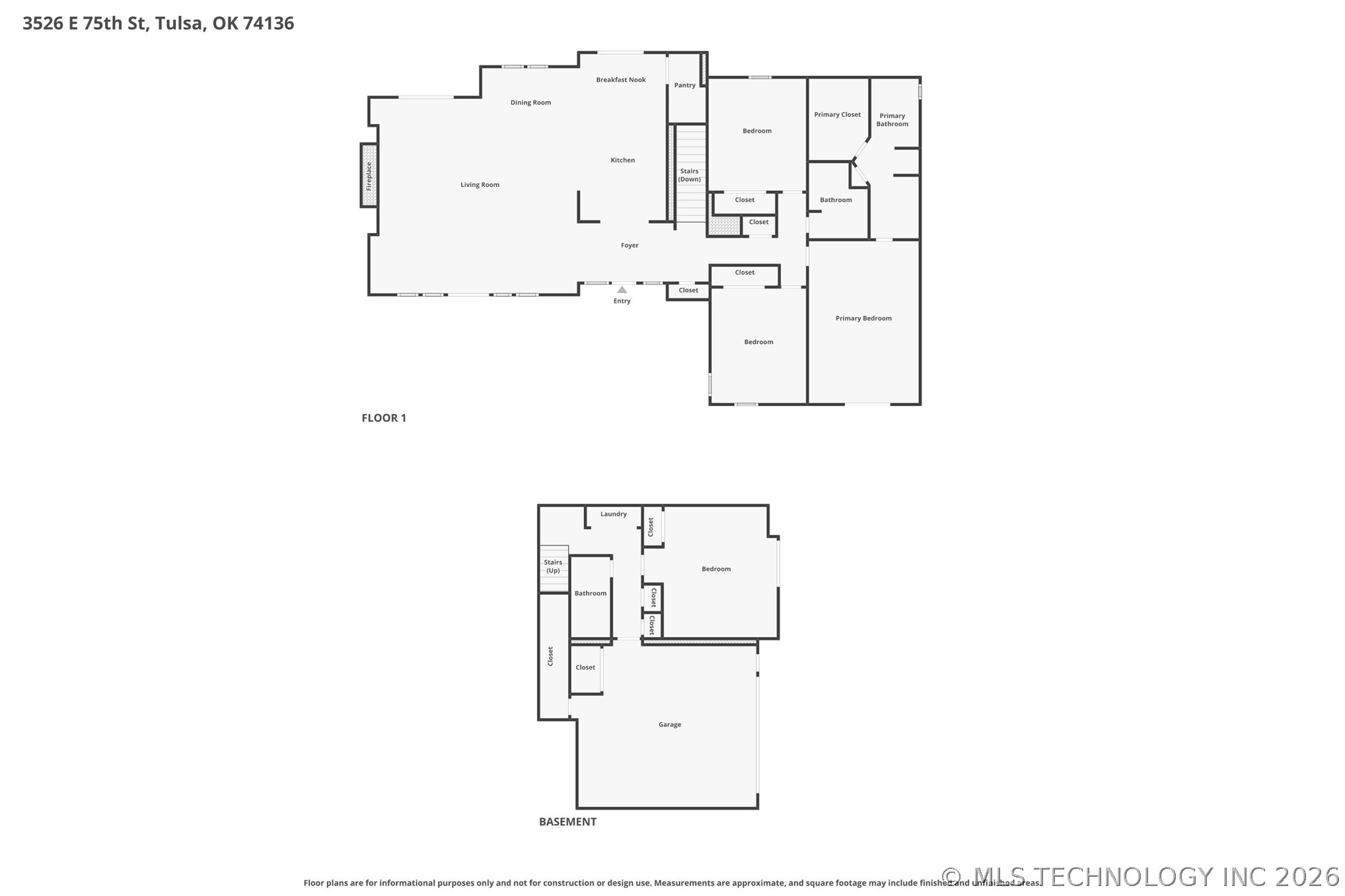 3526 E 75th Street Tulsa OK 74136