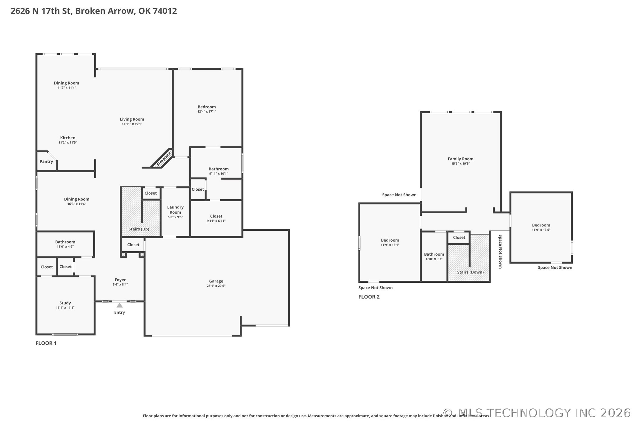 2626 N 17th Street Broken Arrow OK 74012