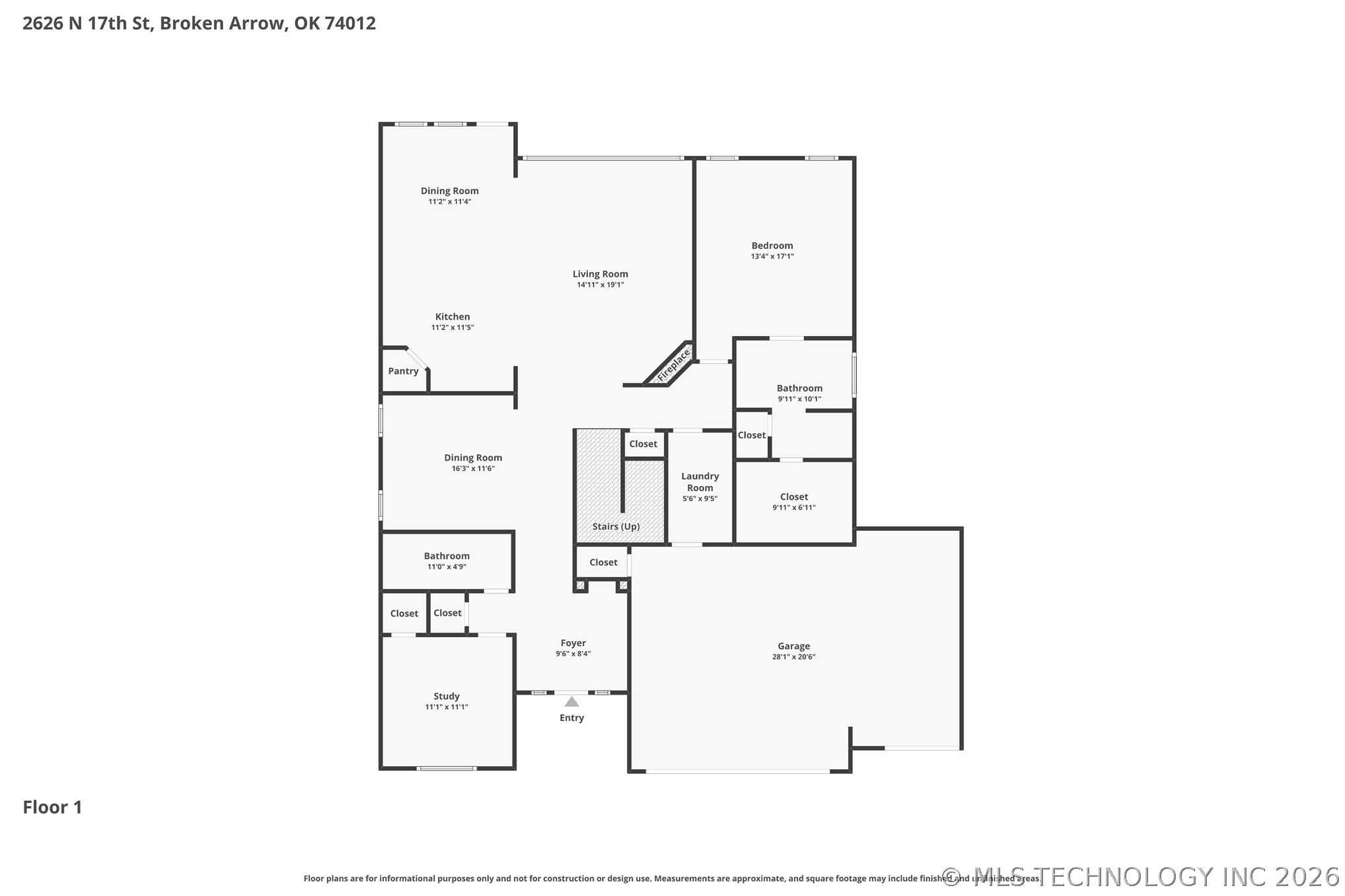 2626 N 17th Street Broken Arrow OK 74012