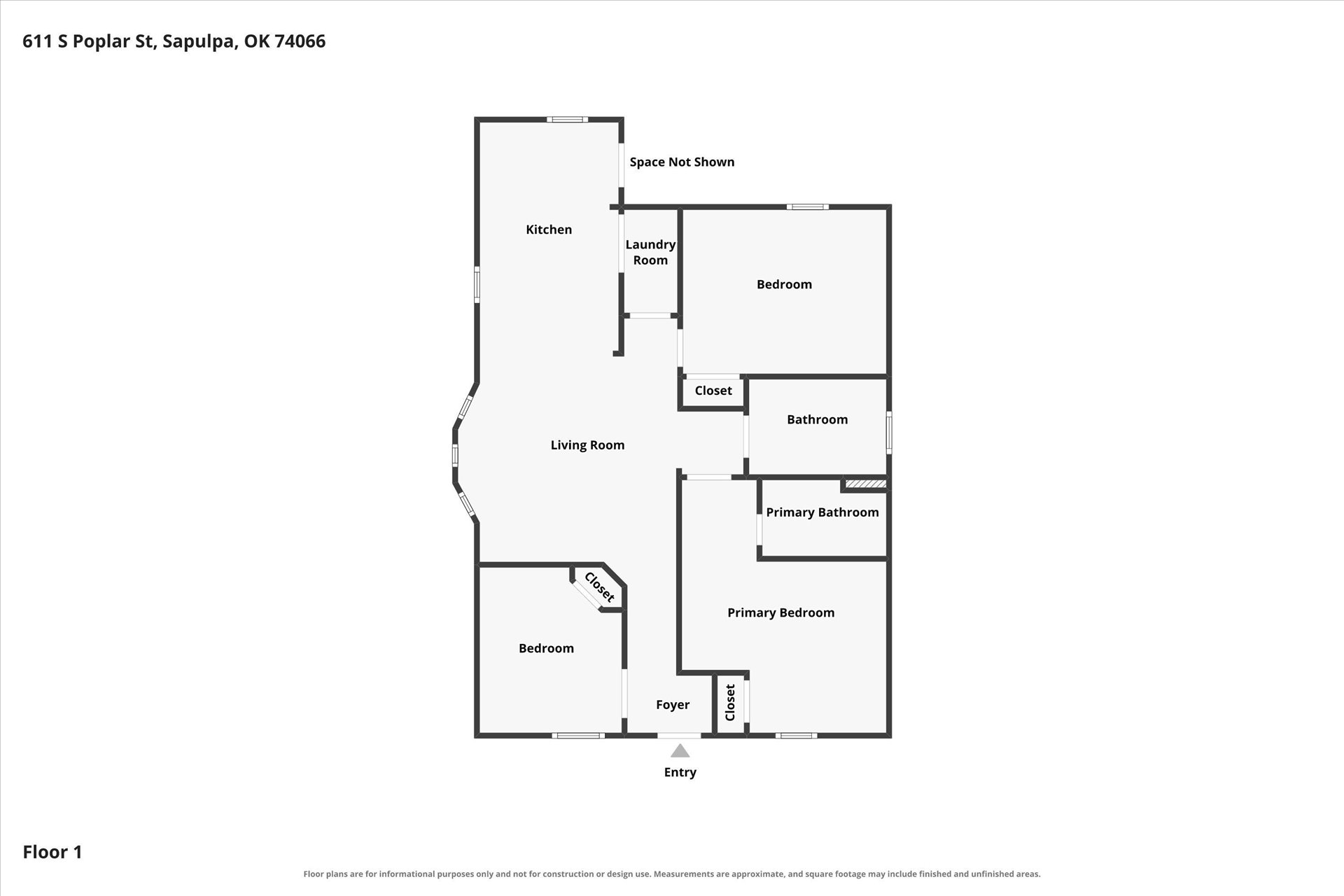 611 S Poplar Street Sapulpa OK 74066