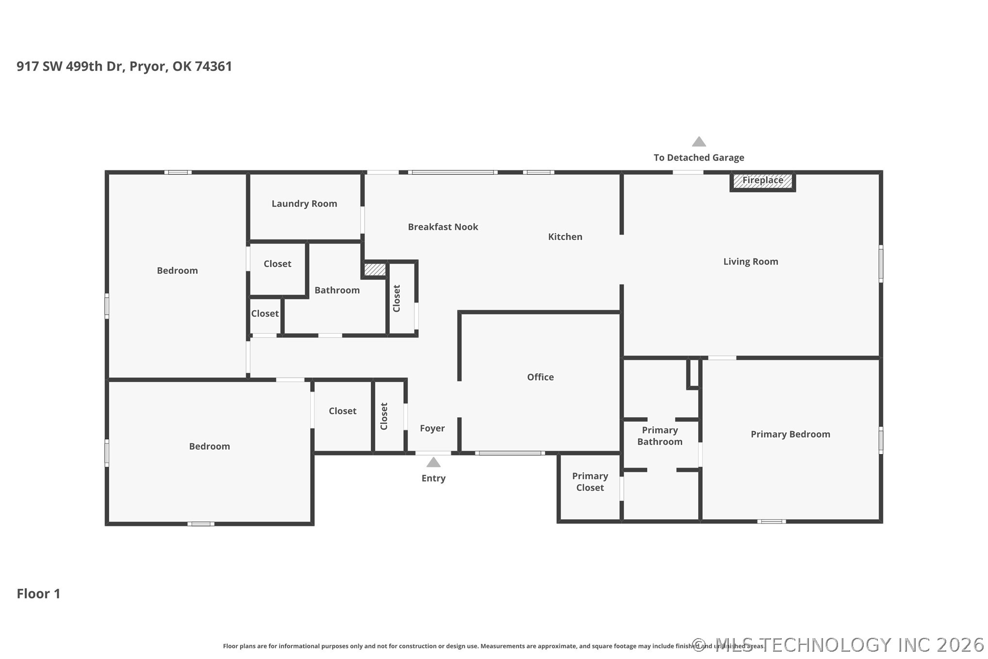917 SW 499 Drive Pryor OK 74361