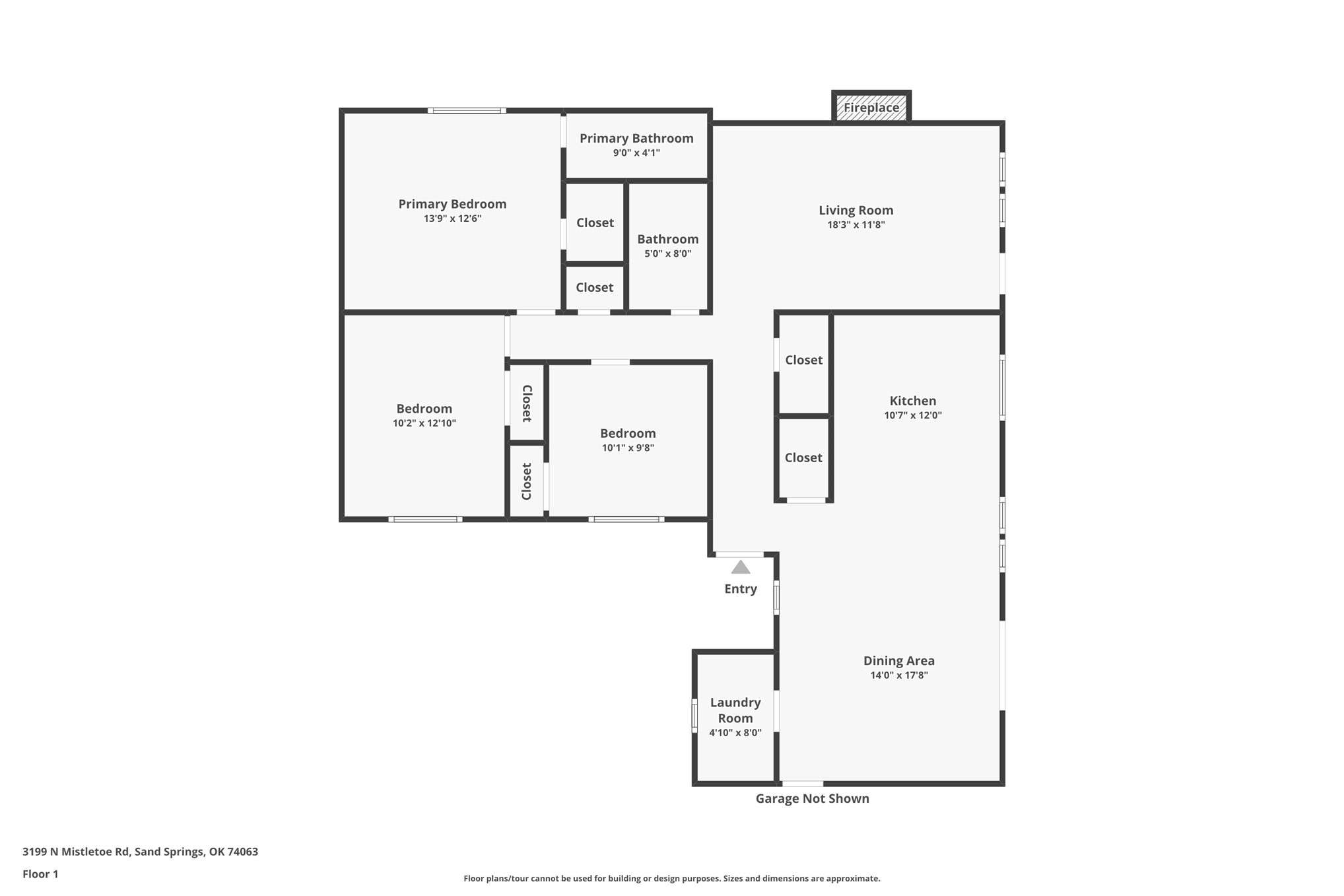 3199 N Mistletoe Road Sand Springs OK 74063