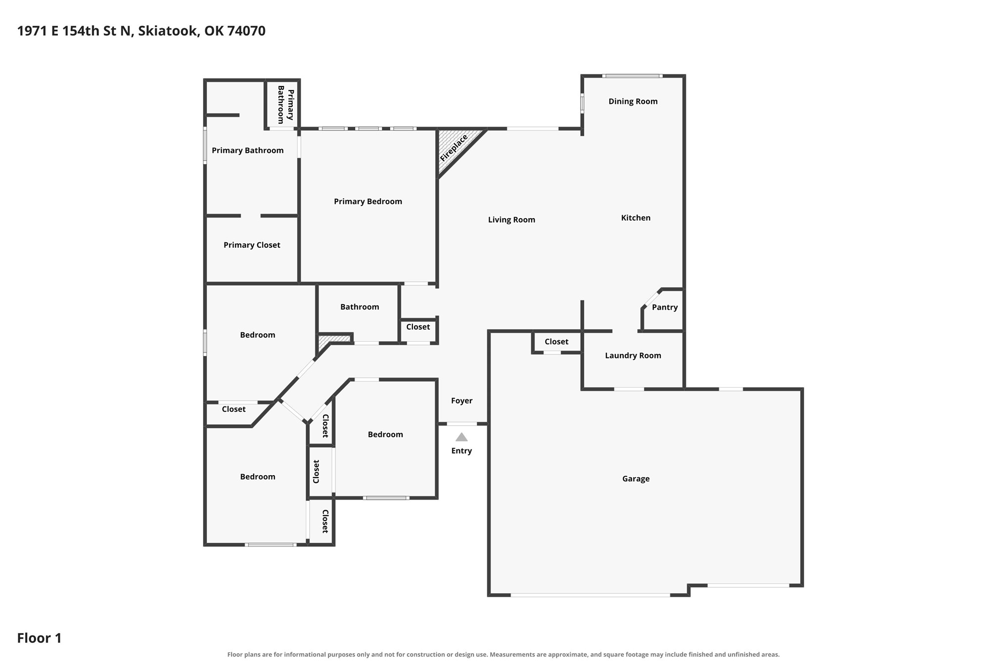 1971 E 154th Street N Skiatook OK 74070