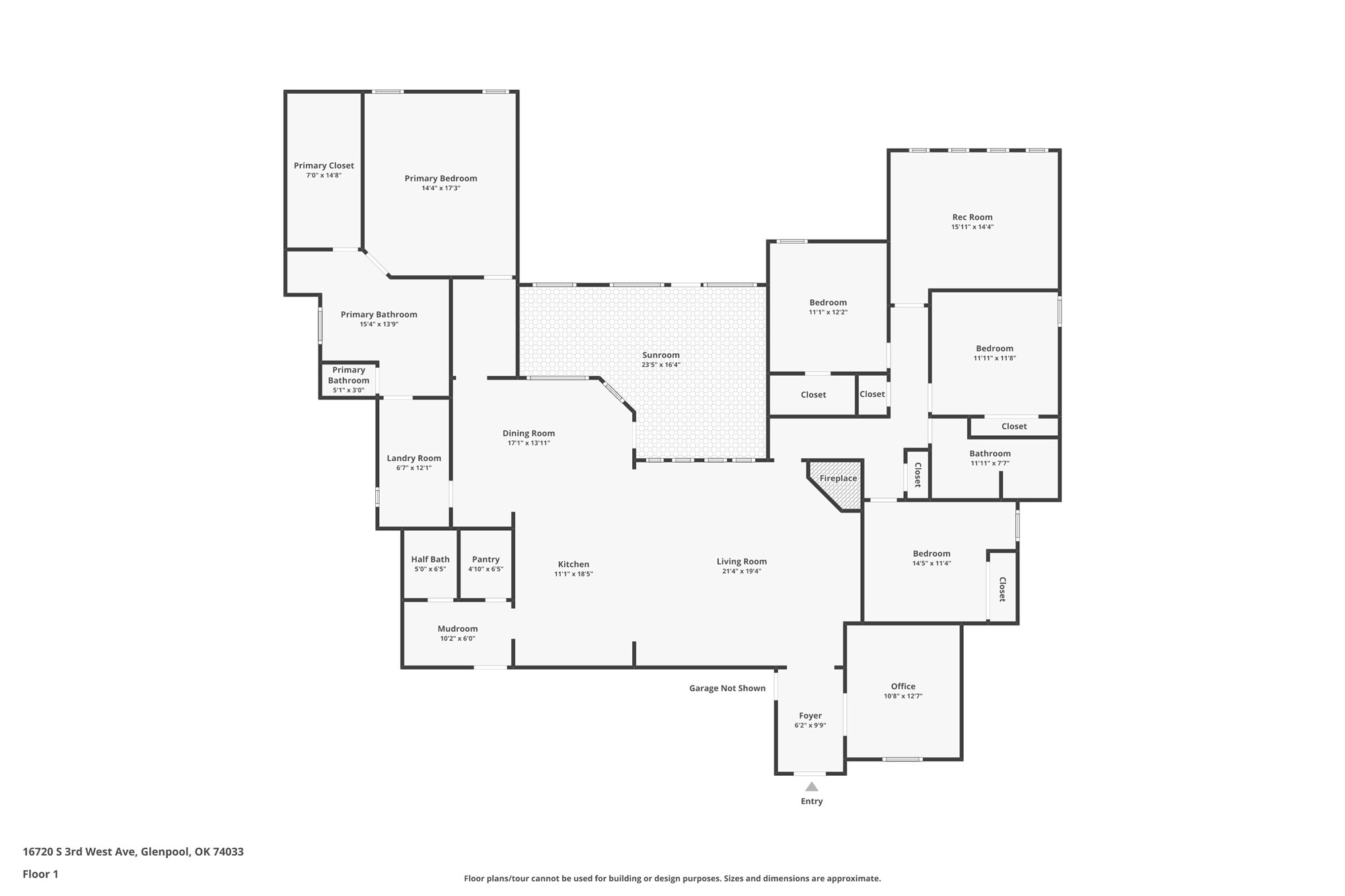 16720 S 3rd Westavenue Glenpool OK 74033