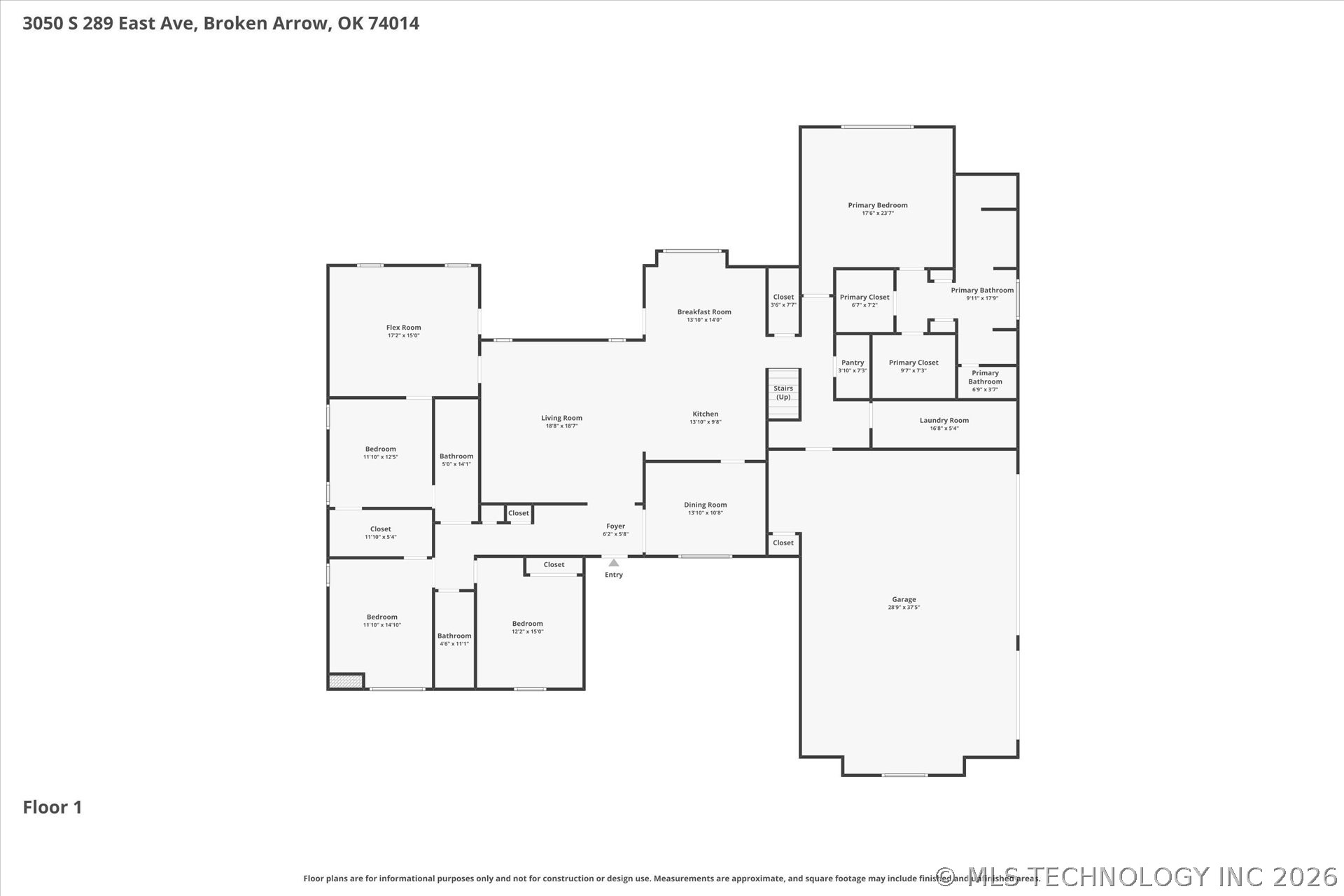 3050 S 289th Eastavenue Broken Arrow OK 74014