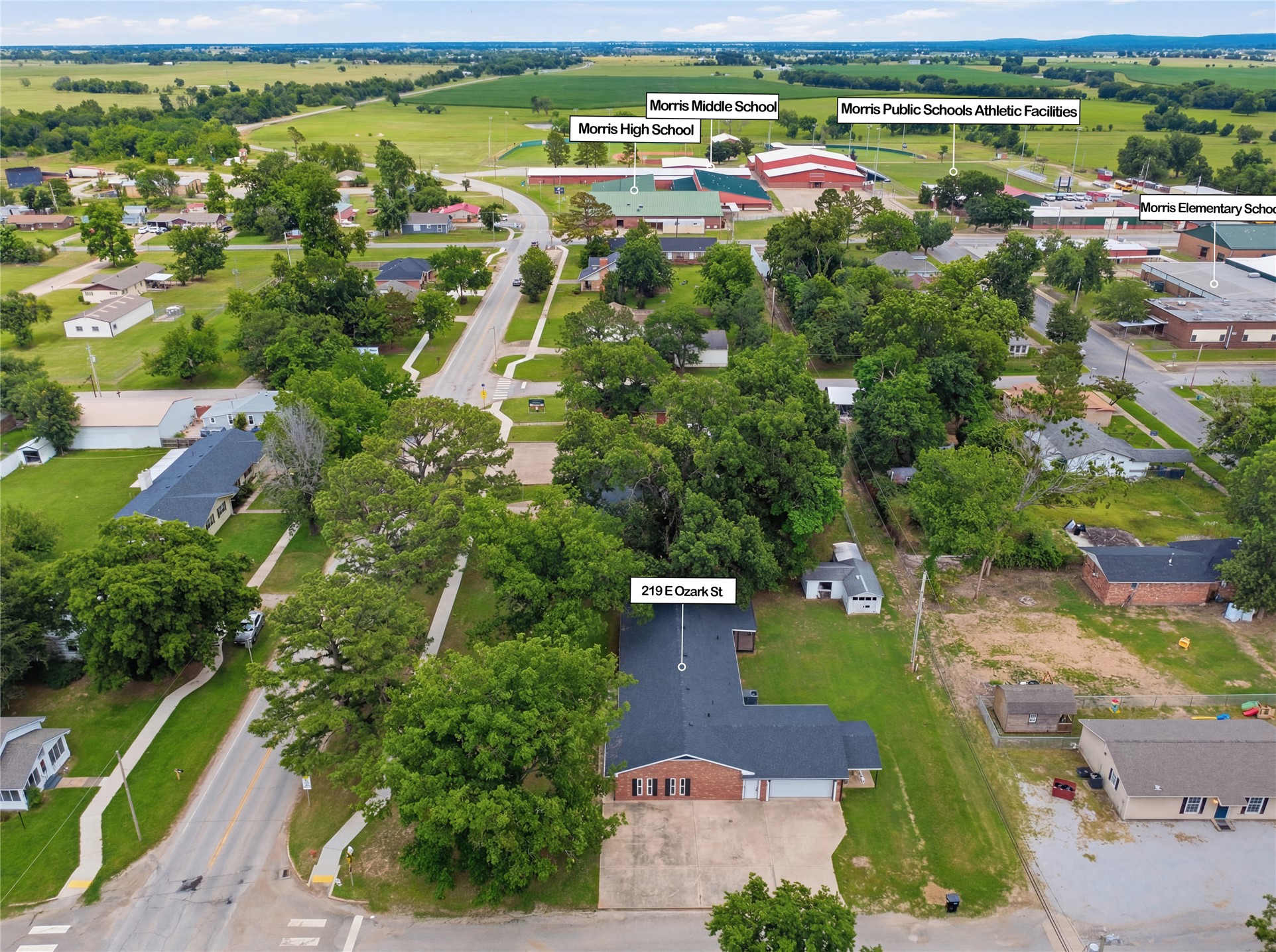 219 E Ozark Street Morris OK 74445