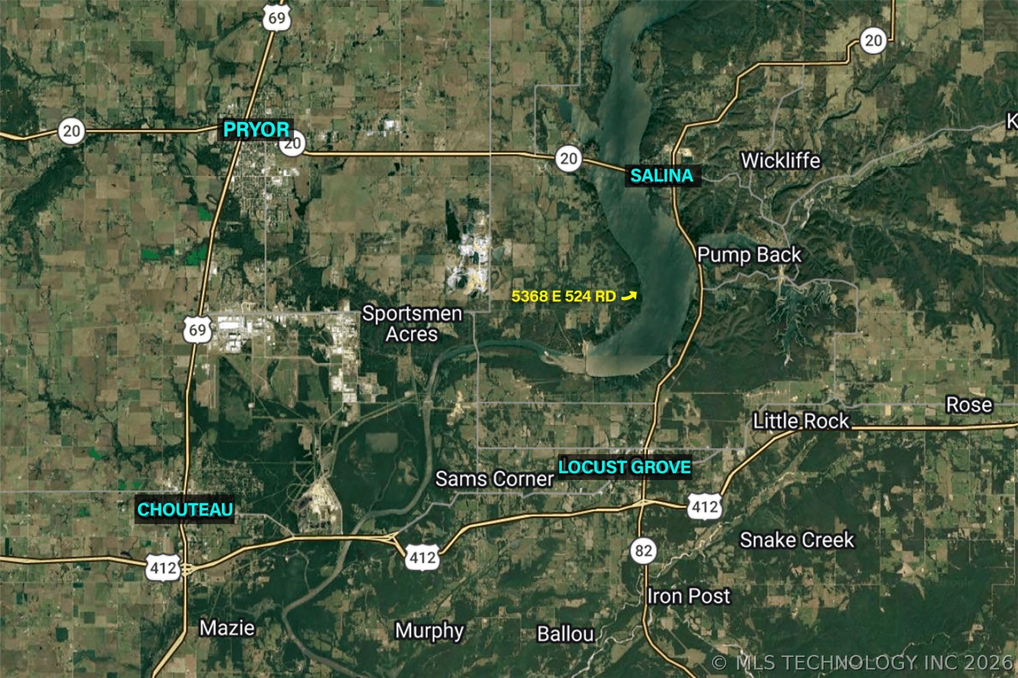 5368 E 524 Road Pryor OK 74361