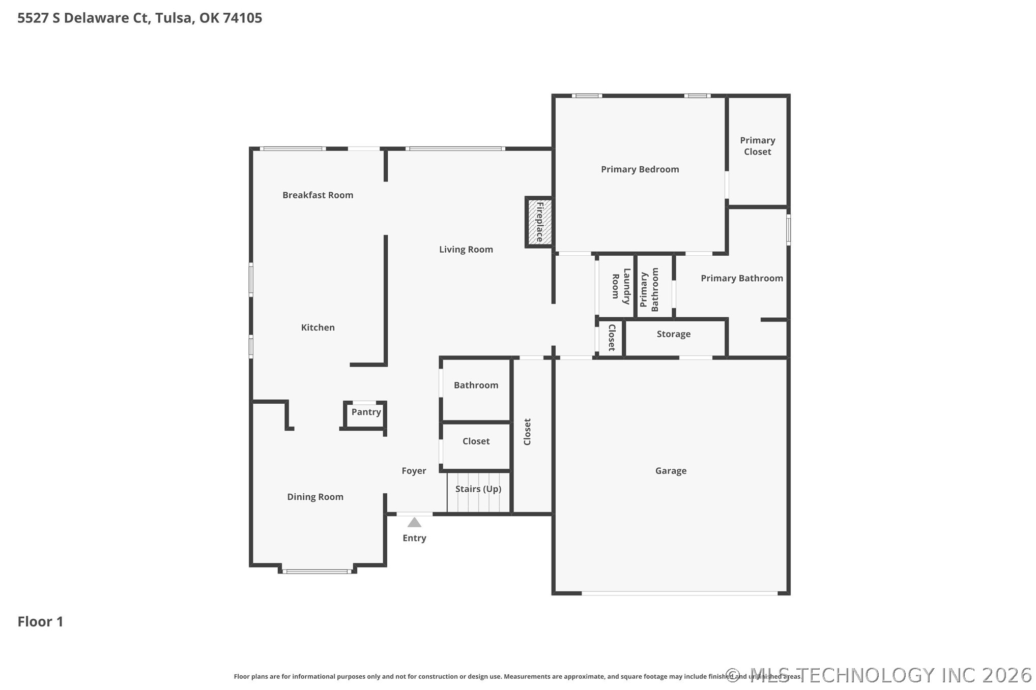 5527 S Delaware Court Tulsa OK 74105
