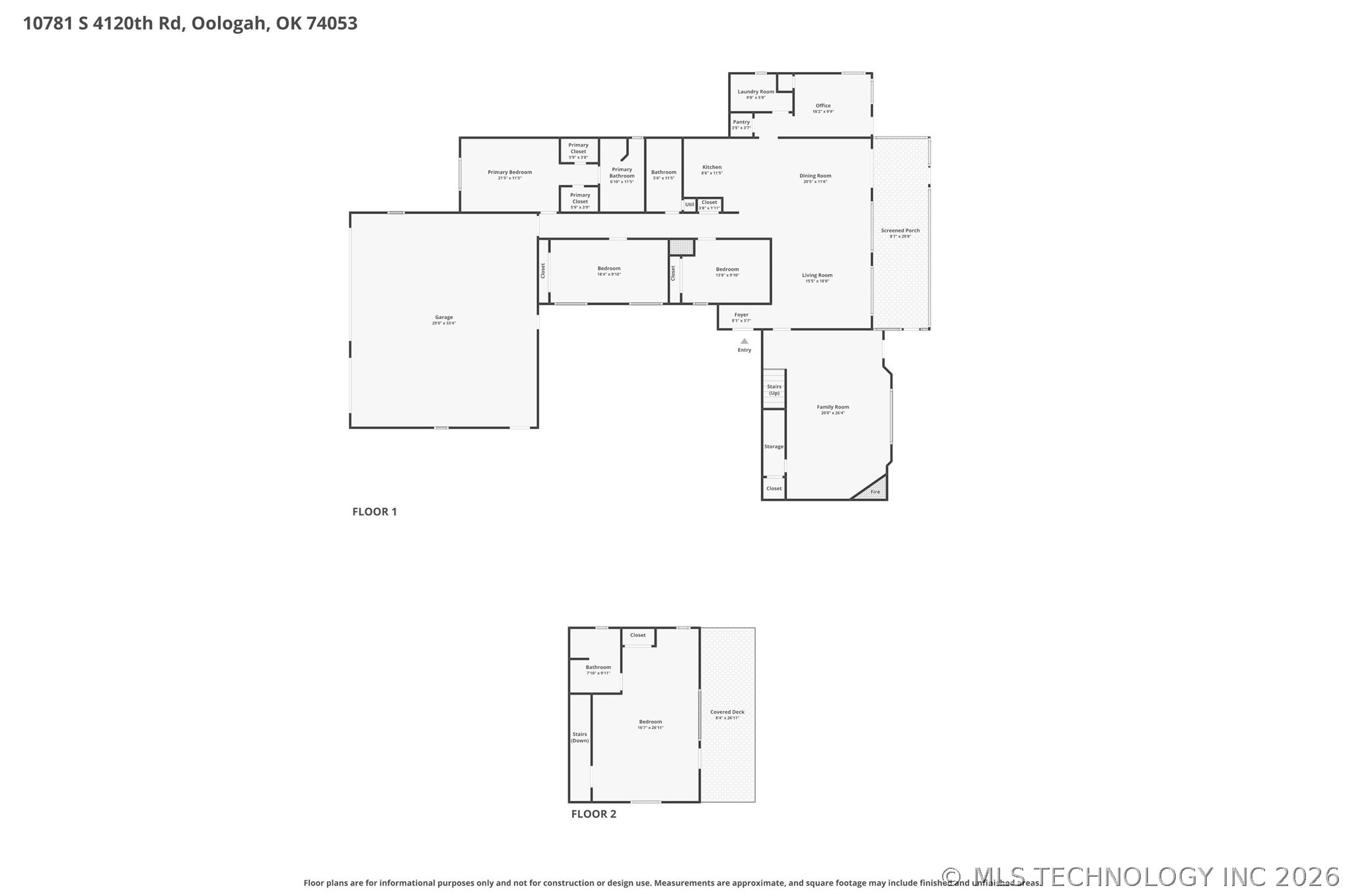 10781 S 4120 Road Oologah OK 74053
