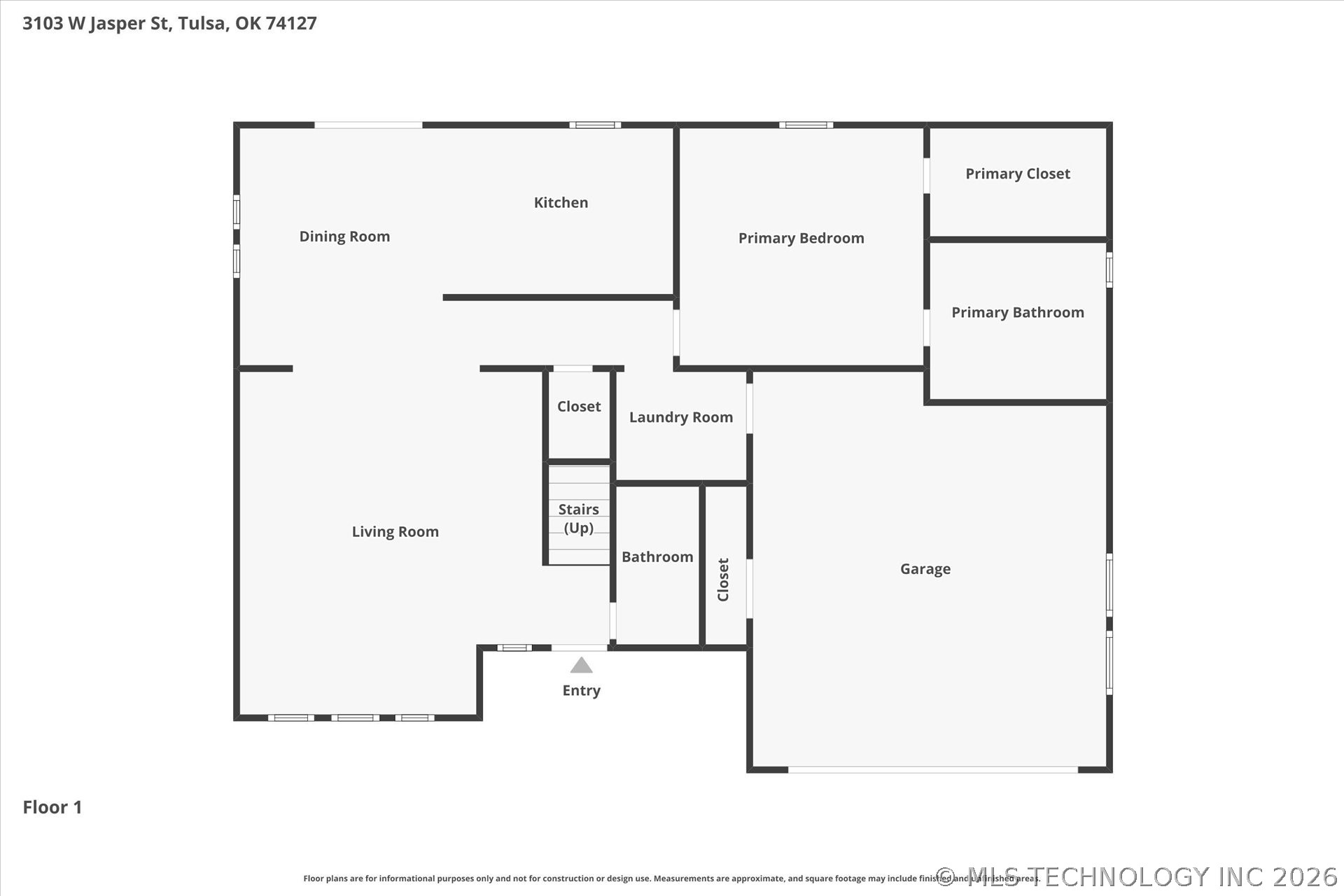 3103 W Jasper Street Tulsa OK 74127