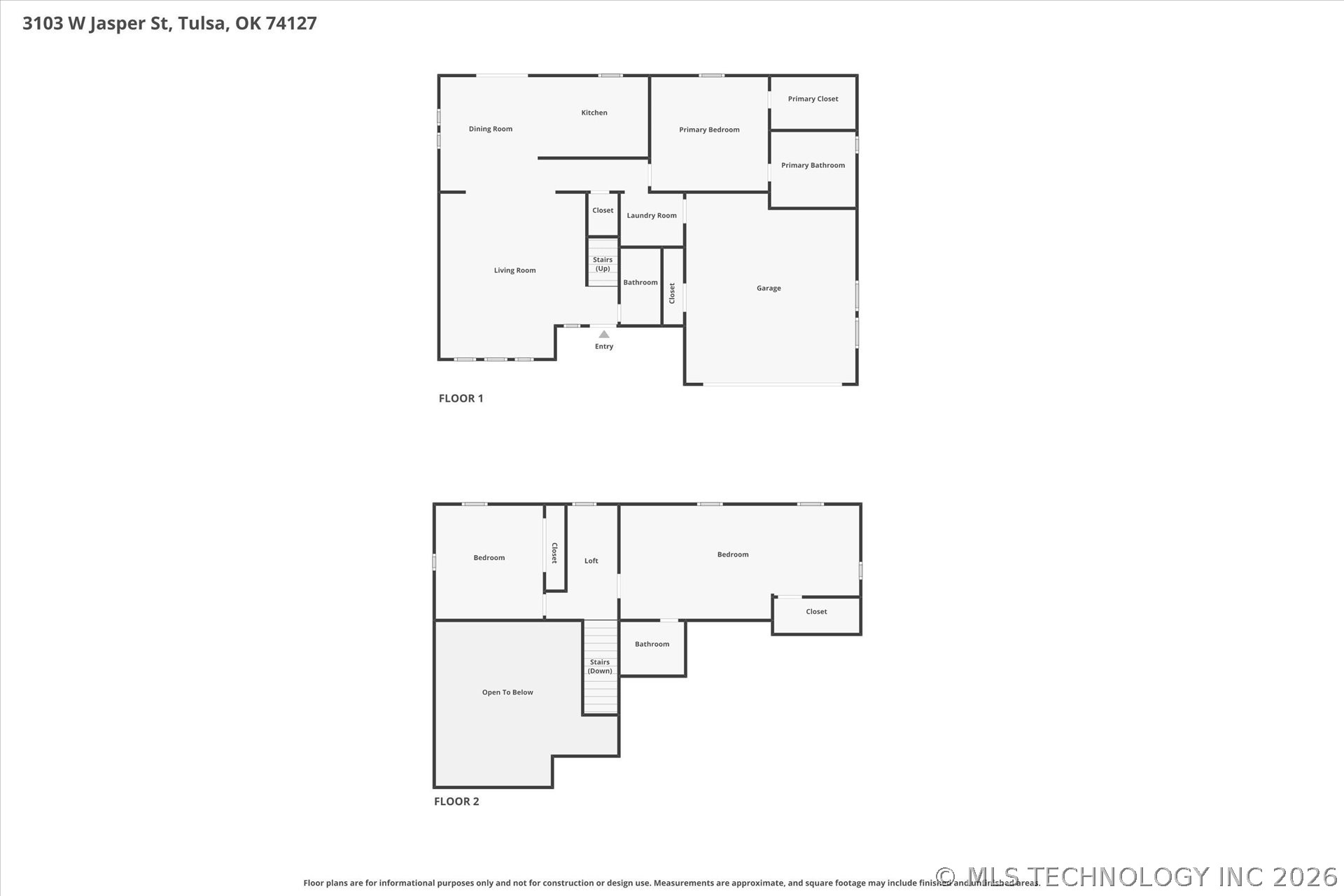 3103 W Jasper Street Tulsa OK 74127