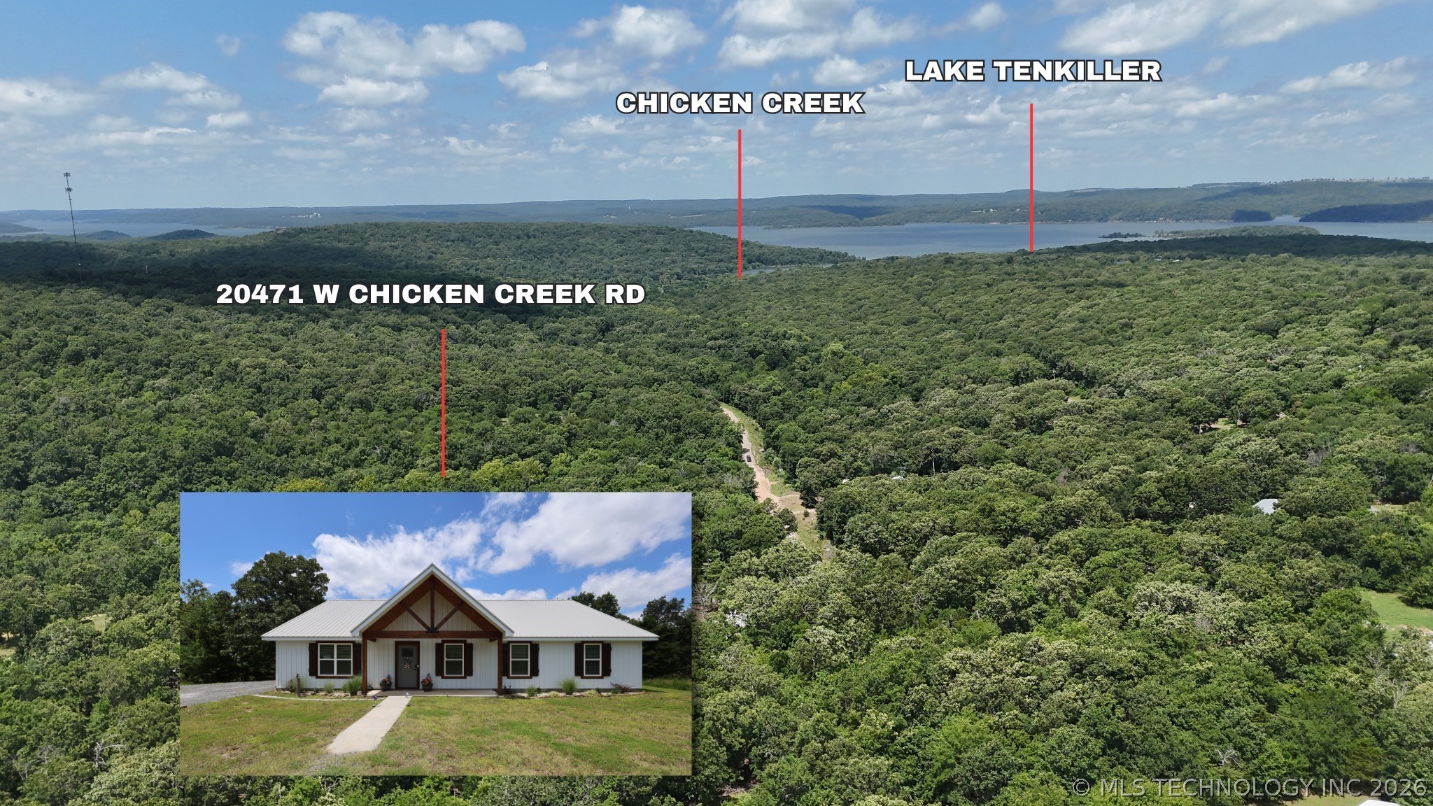 20471 W Chicken Creek Road Cookson OK 74427
