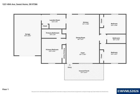 1221 49th Street Sweet Home OR 97389