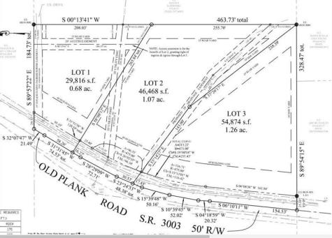 Lot #3 Old Plank Road Township Of But Se PA 16002
