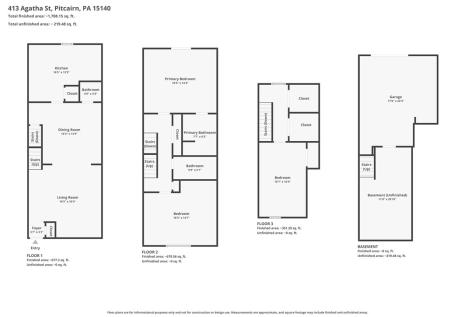 413 Agatha Street Pitcairn PA 15140