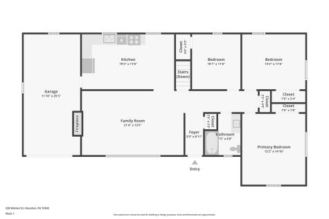 228 Walnut Street Chartiers PA 15342