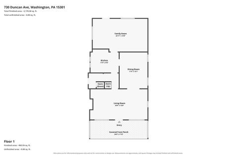730 Duncan Avenue City Of Washington PA 15301