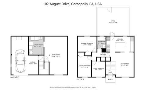 102 August Drive Robinson Township PA 15108