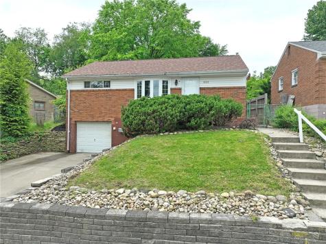 433 Ridgemont Drive Banksville/westwood PA 15220