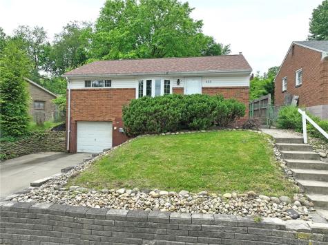 433 Ridgemont Drive Banksville/westwood PA 15220
