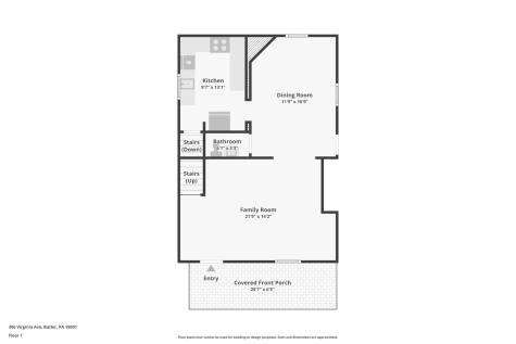 306 Virginia Avenue City Of But Sw PA 16001
