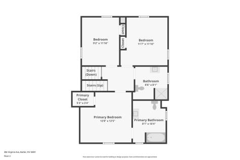306 Virginia Avenue City Of But Sw PA 16001