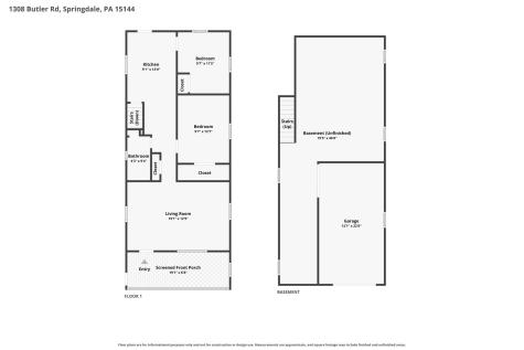 1308 Butler Road Springdale Township PA 15144